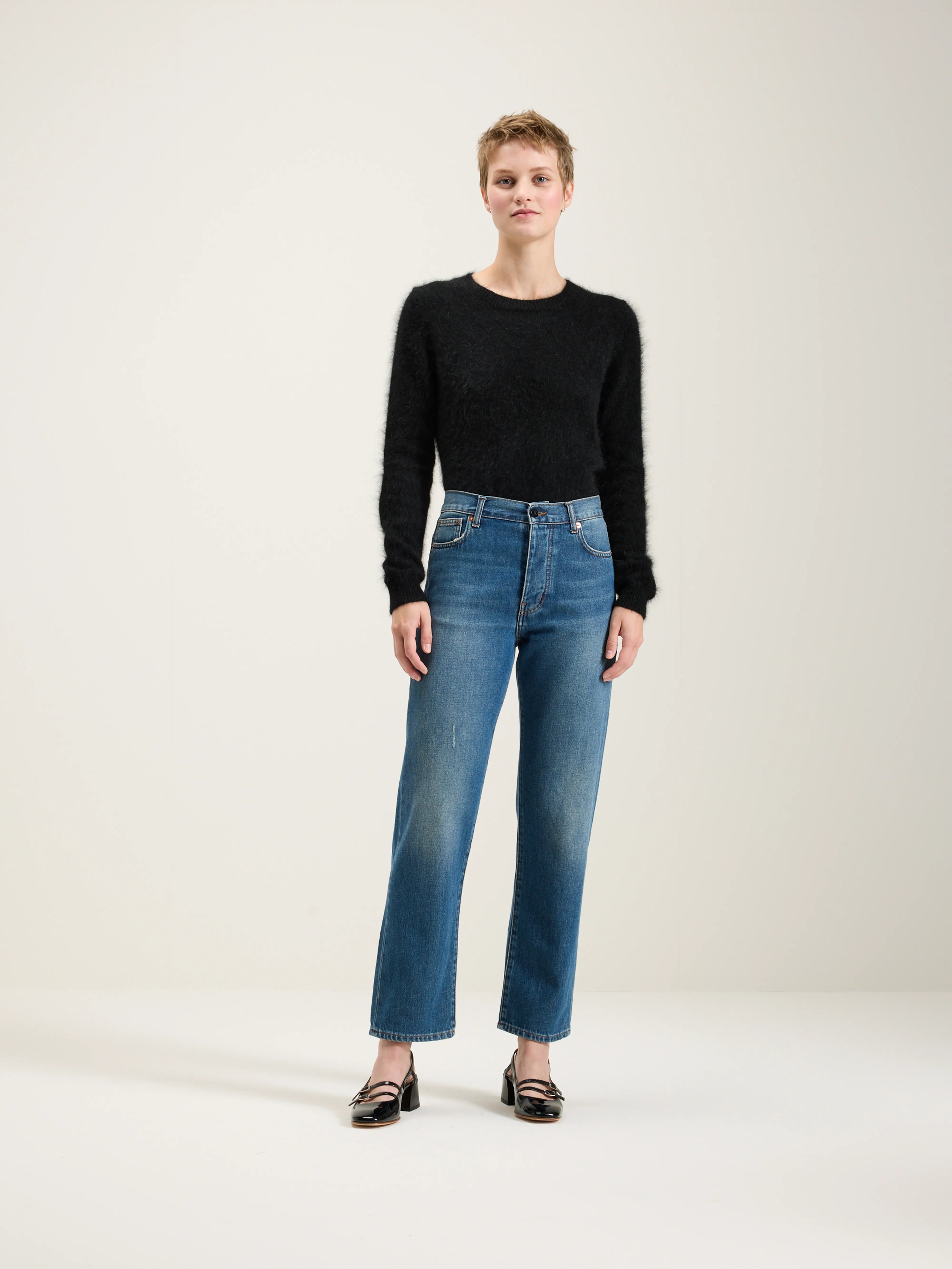 Denim N.34 Regular Jeans - Used Voor Dames | Bellerose