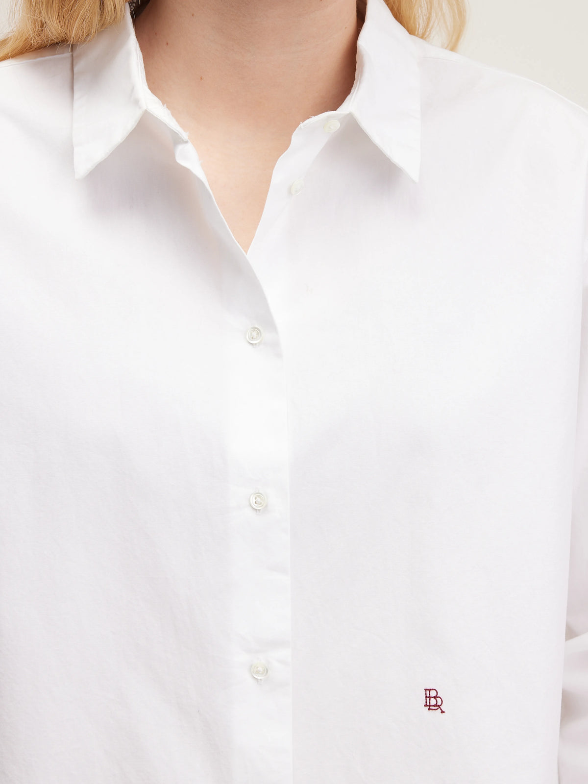 Gastoo Poplin Shirt - White For Women | Bellerose