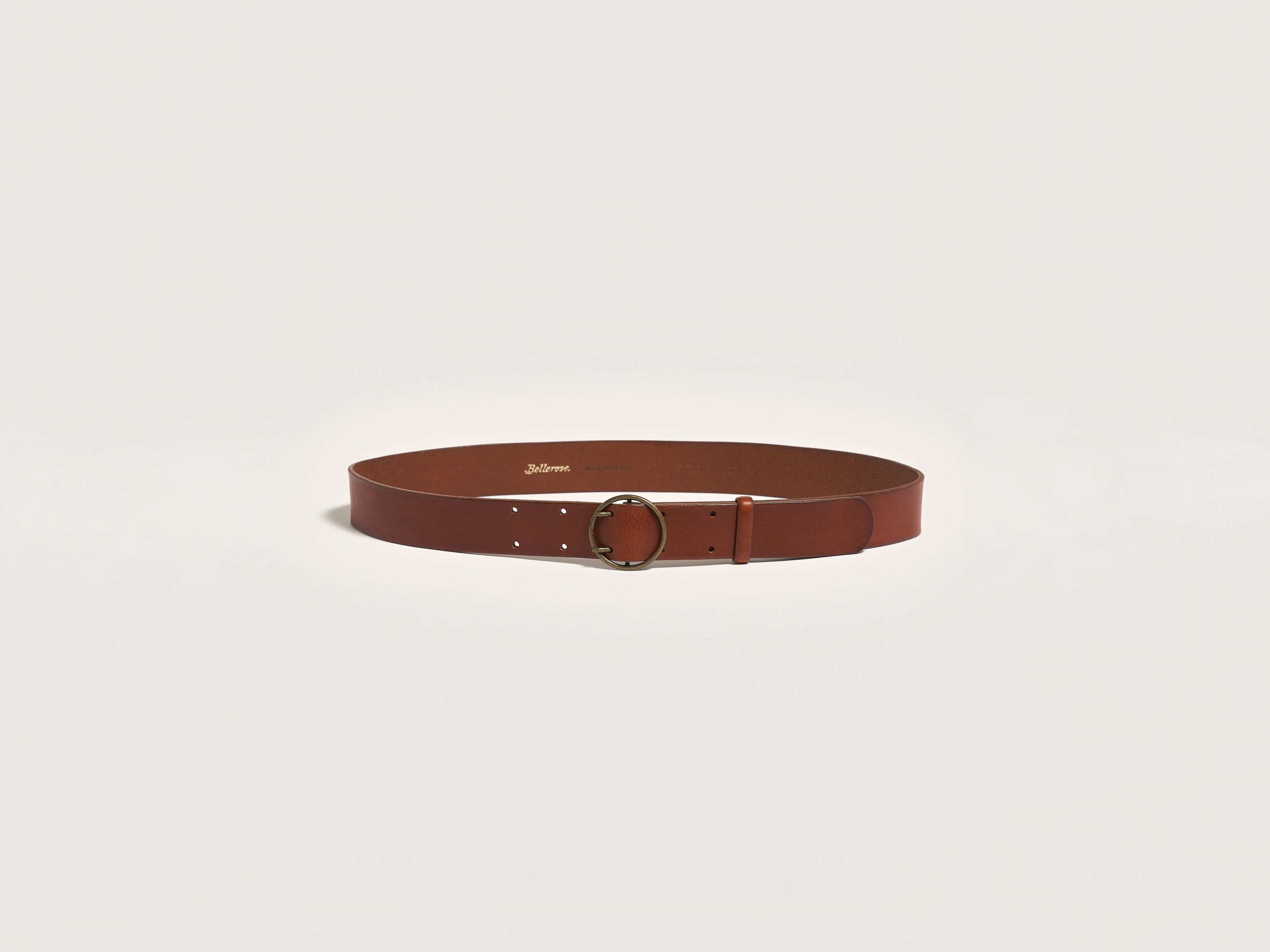 Selya leather belt (251 / W / COGNAC)