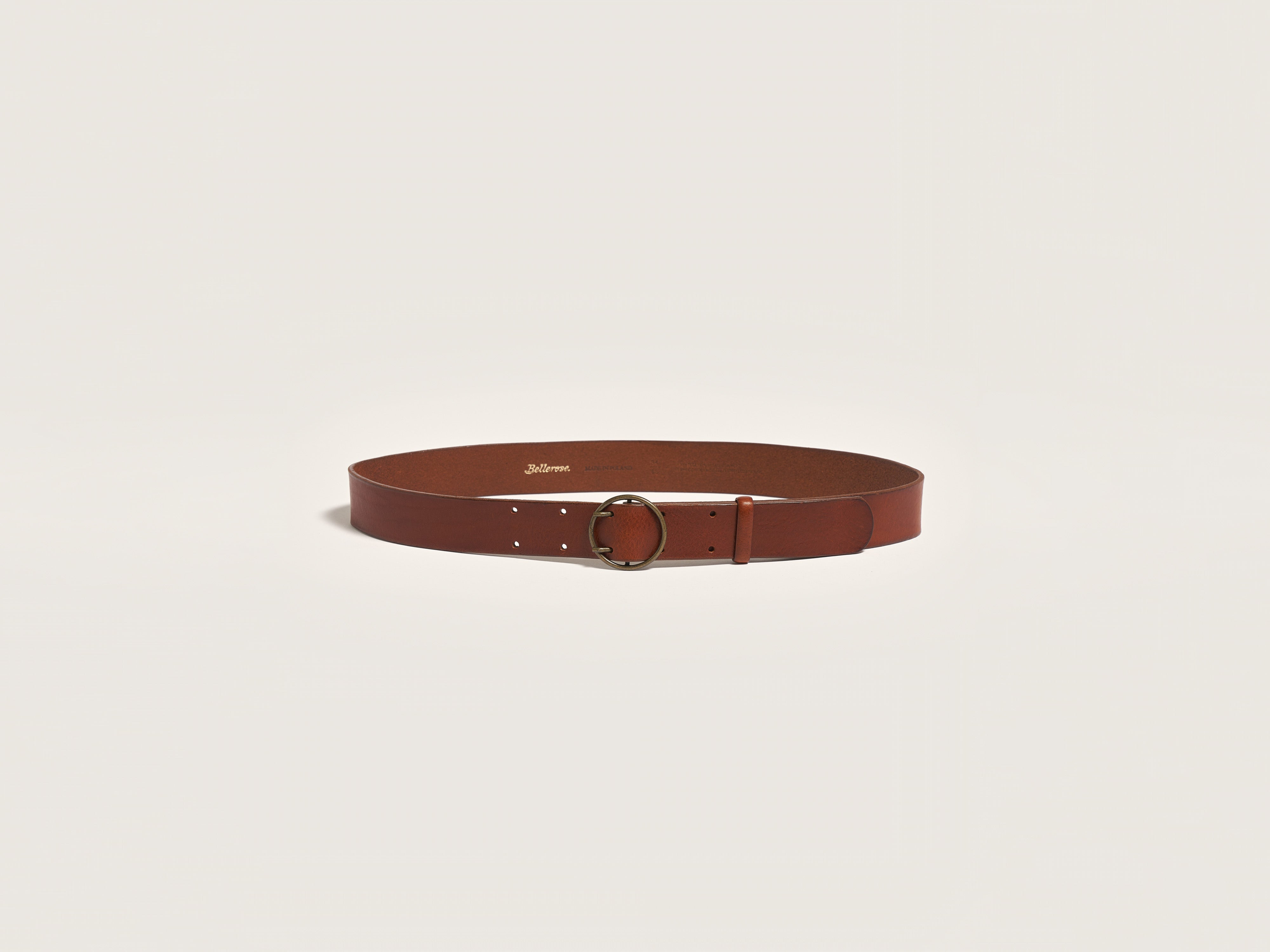 Ceinture en cuir Selya (251 / W / COGNAC)