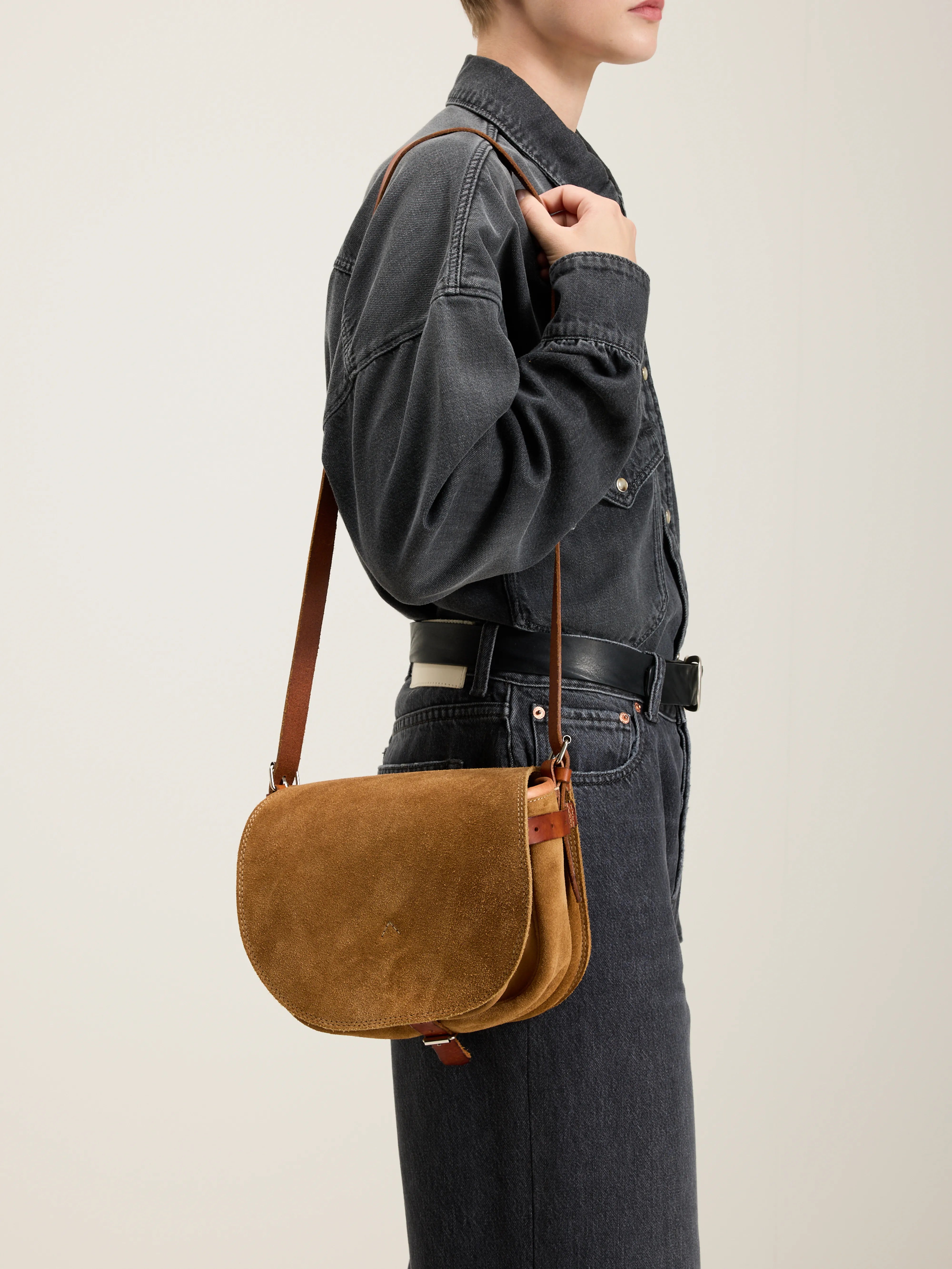 Lorina Crossbody Bag - Camel For Women | Bellerose