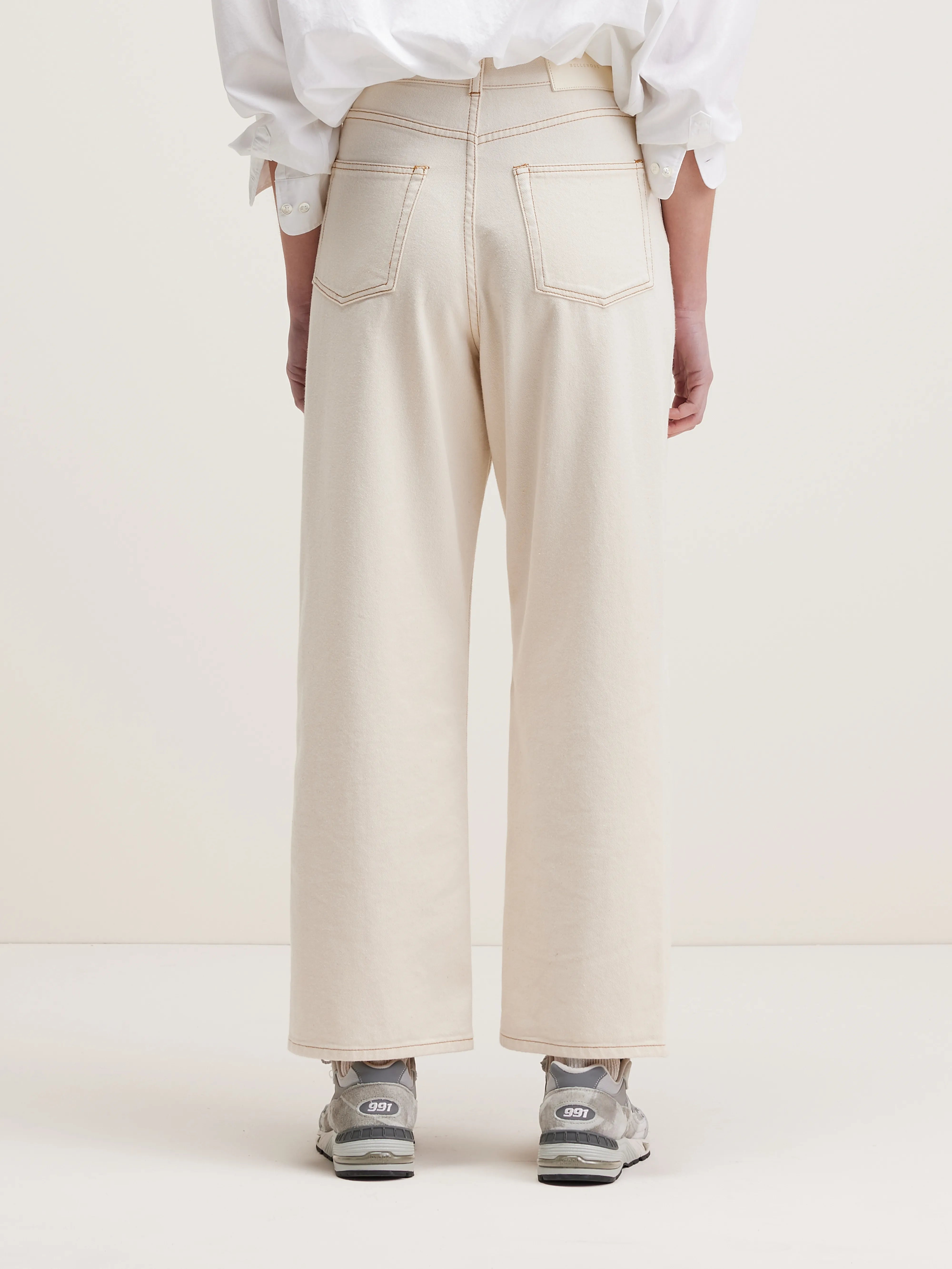 Denim N. 61 wijde jeans (242 / W / NATURAL)