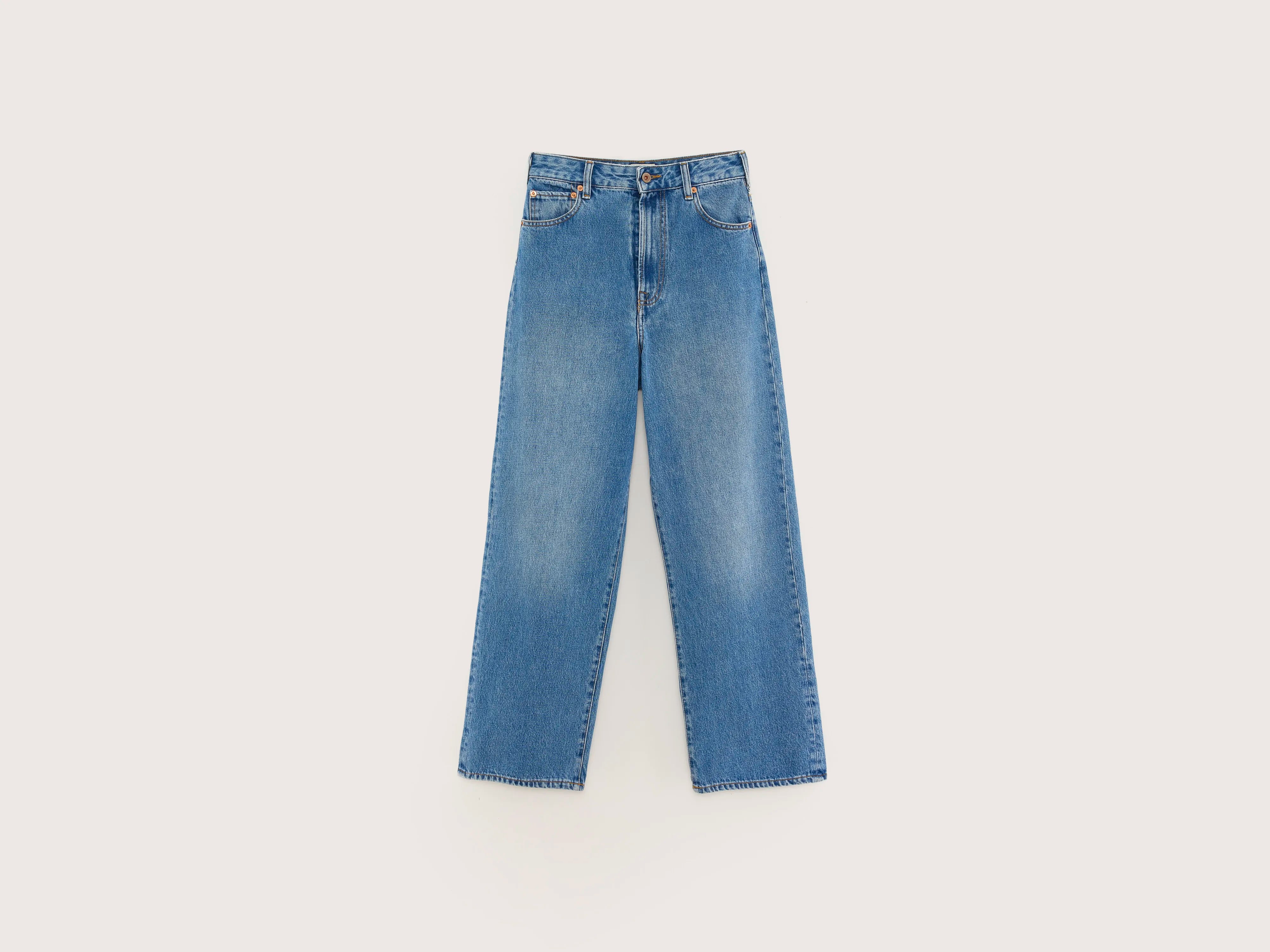 Poker Wide Jeans - Stone wash For Women | Bellerose