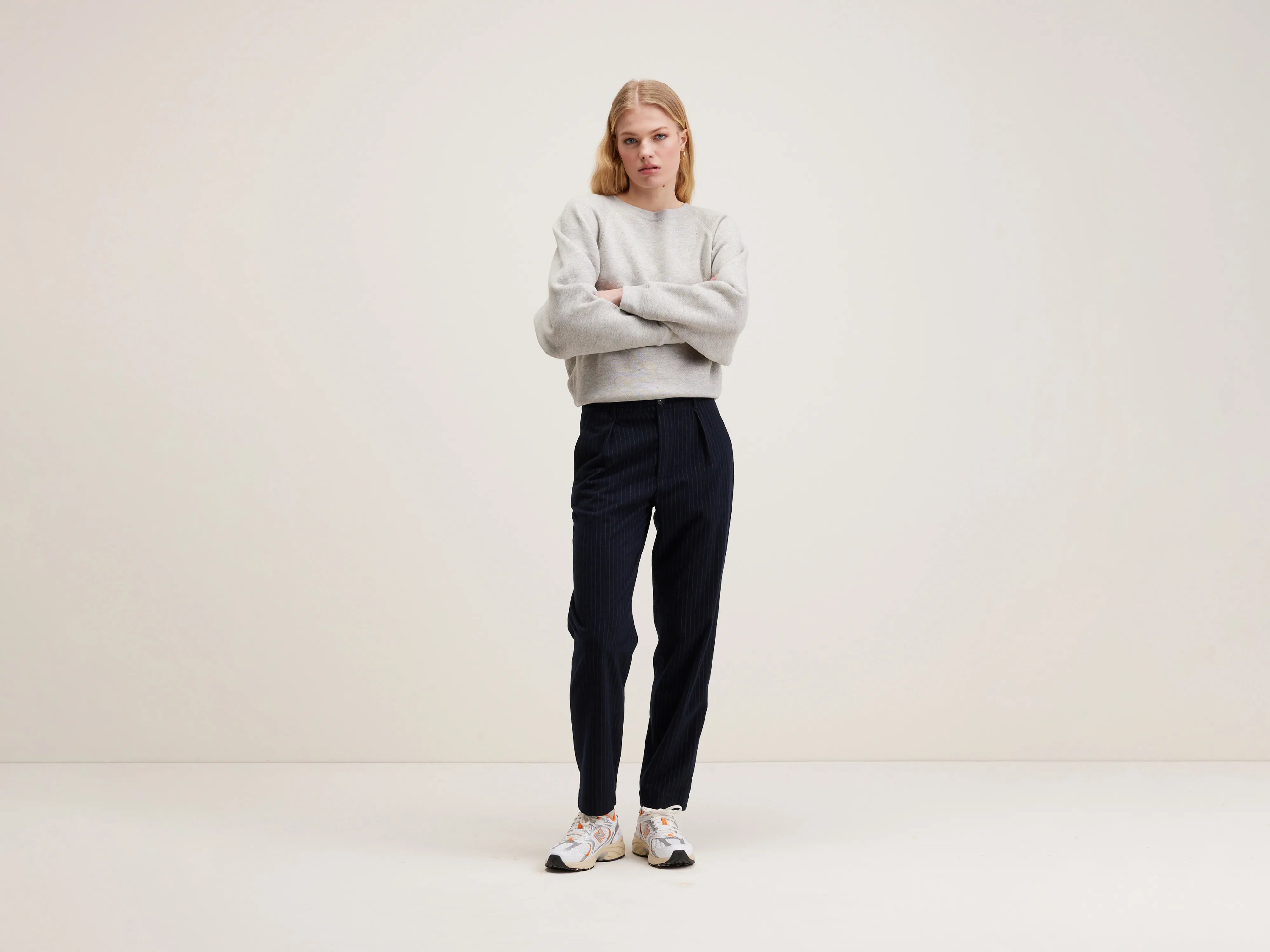Pantalon classique Villa (242 / W / STRIPE A)