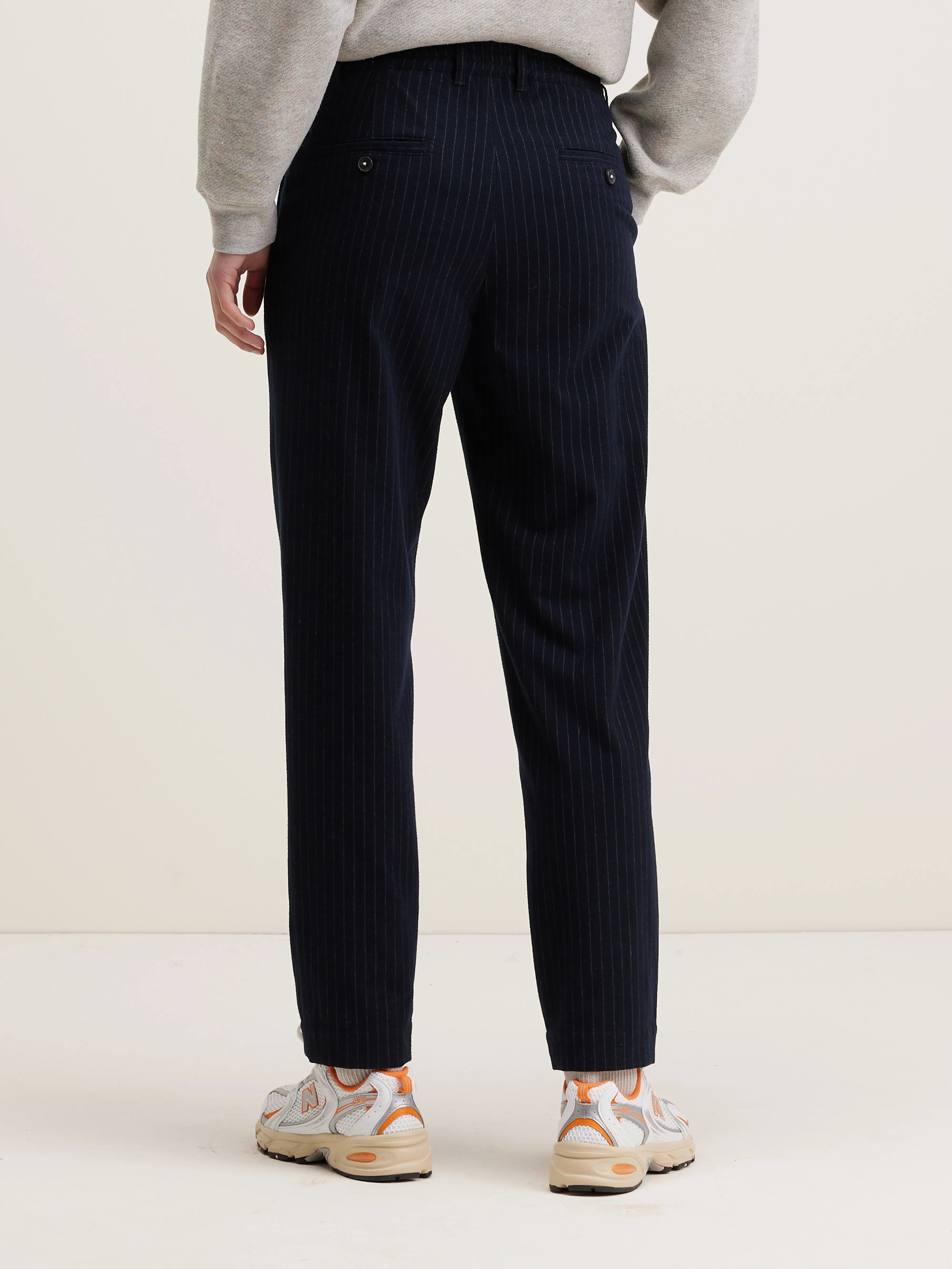 Villa Pleated Trousers - Black beauty For Women | Bellerose