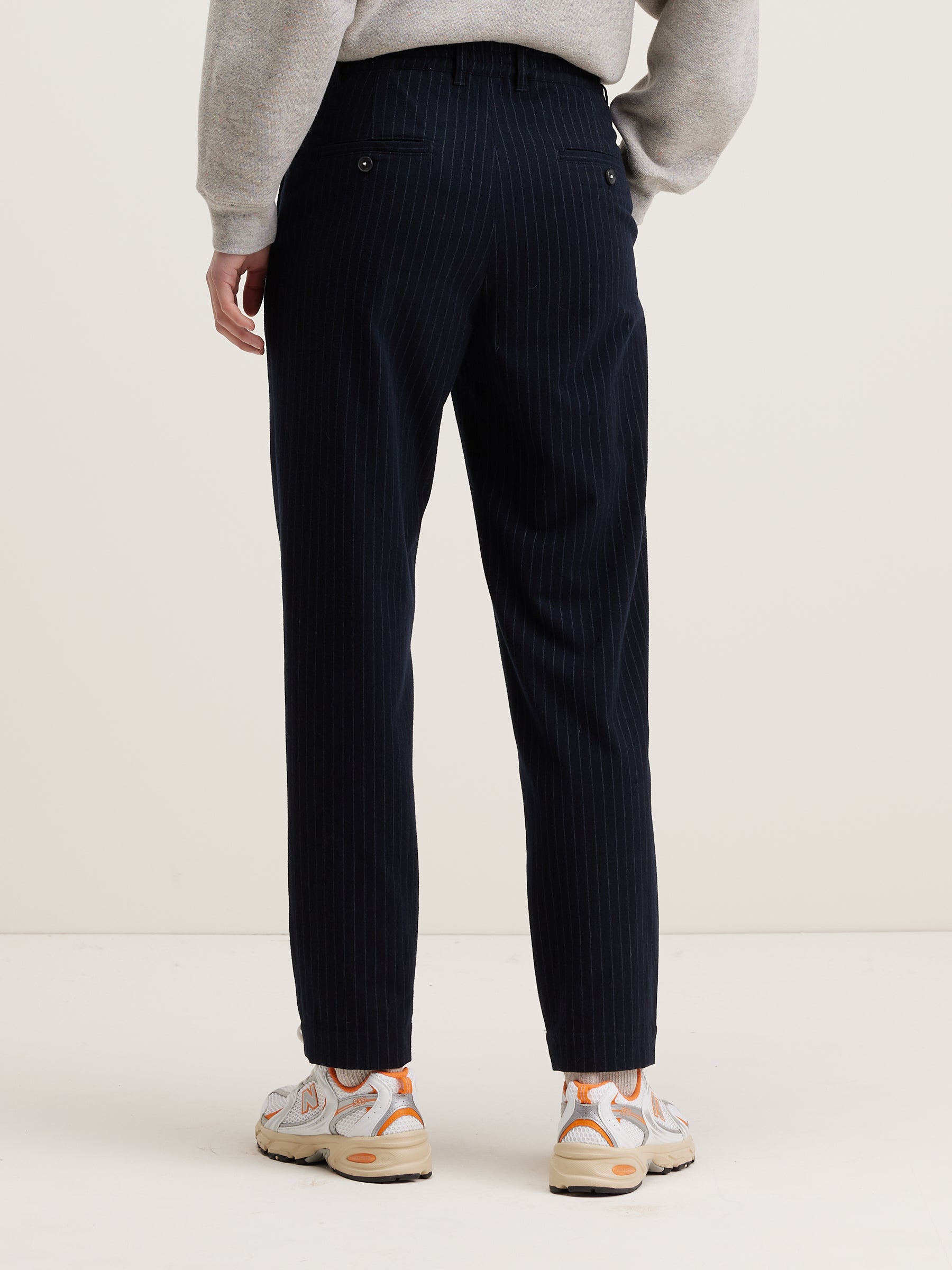 Villa Pleated Trousers - Black beauty For Women | Bellerose