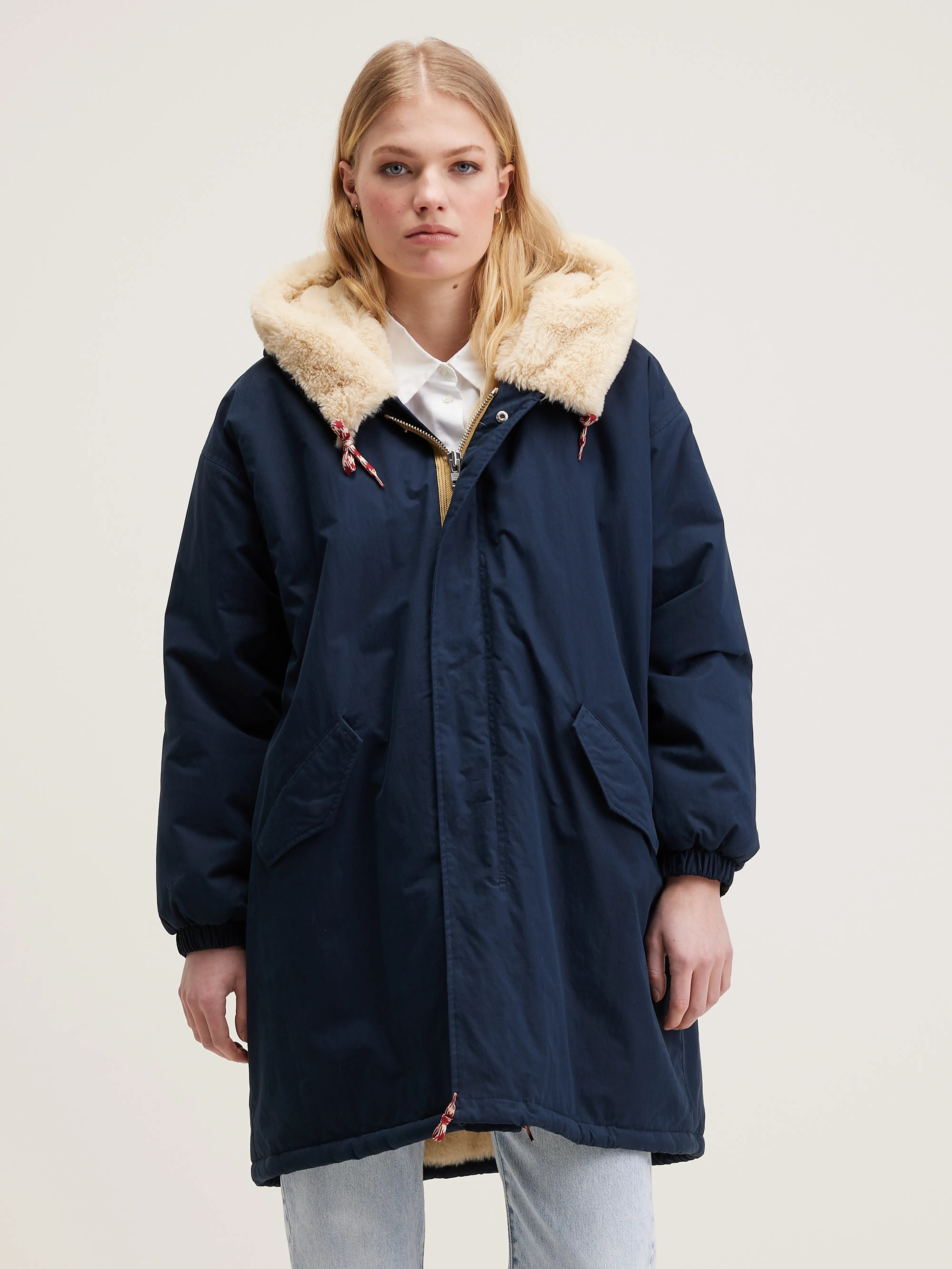 Parka À Capuche Laos - America Pour Femme | Bellerose