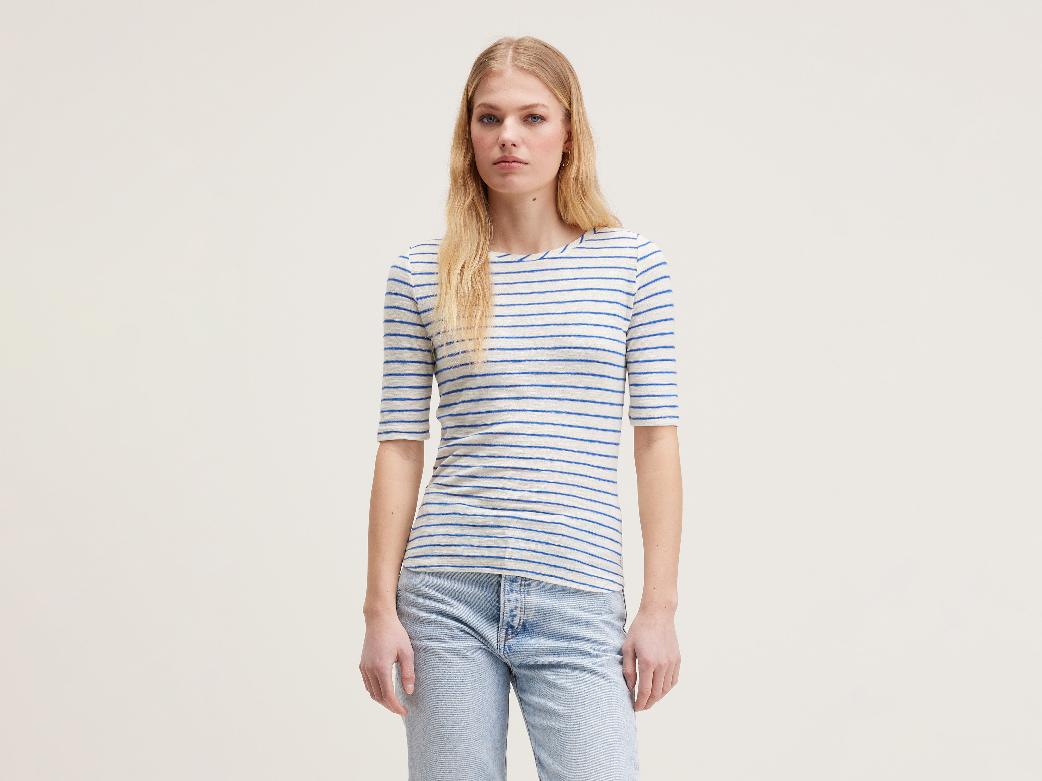 T-shirt slim Seas (242 / W / STRIPE A)