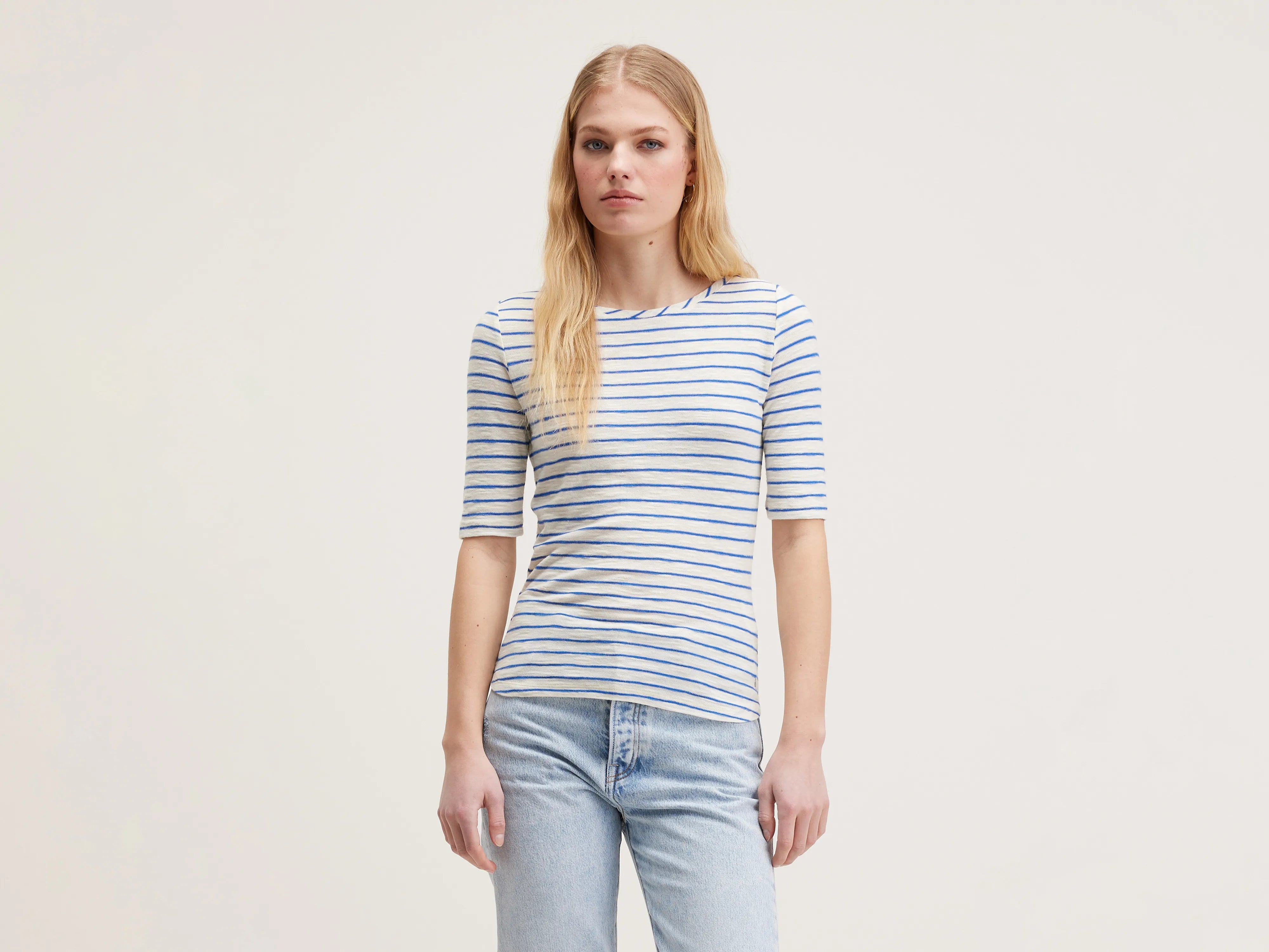 Seas slim t-shirt (242 / W / STRIPE A)