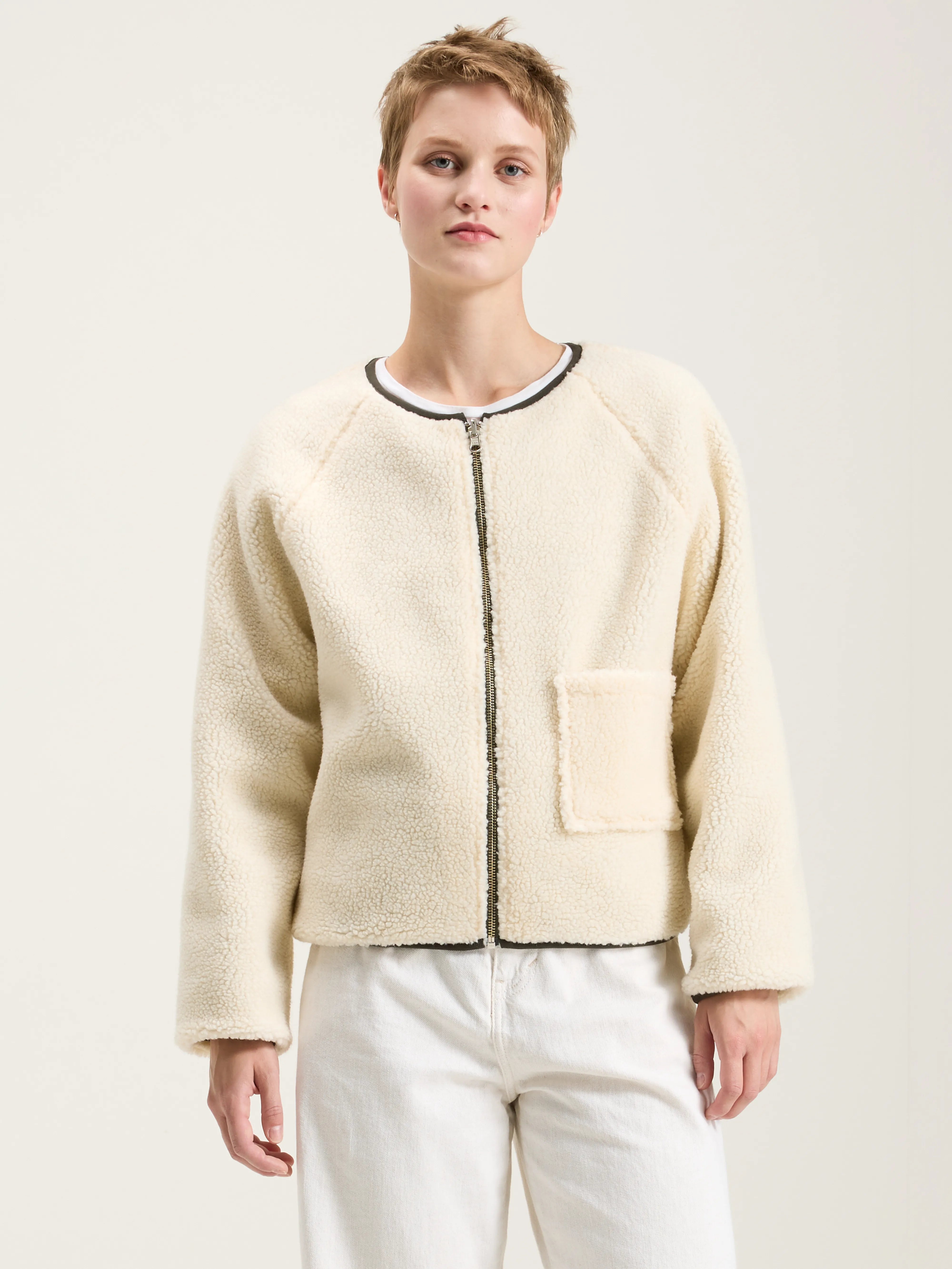 Belay Jacket - Ecru For Women | Bellerose