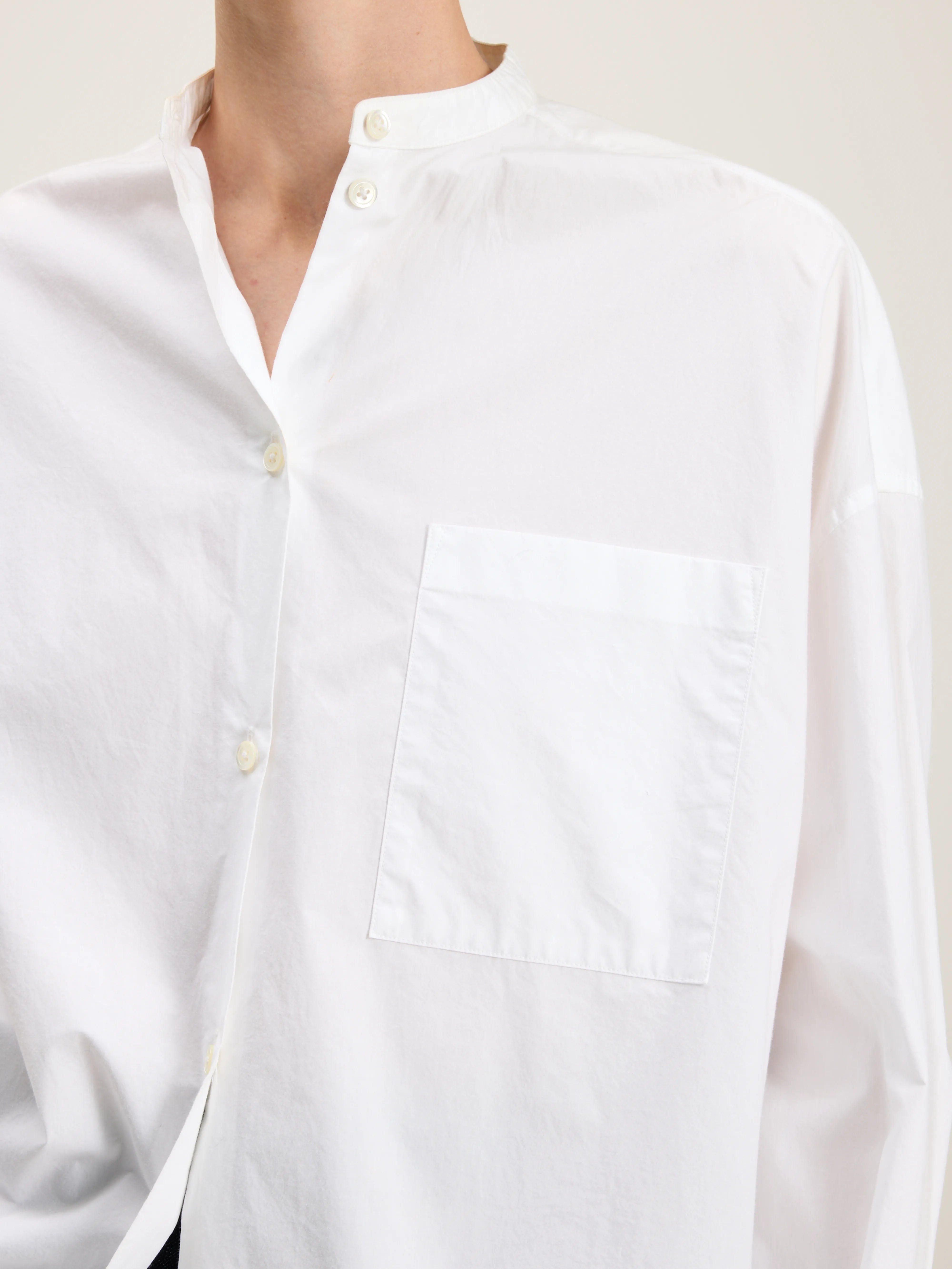 Chemise En Popeline Gorky - White Pour Femme | Bellerose