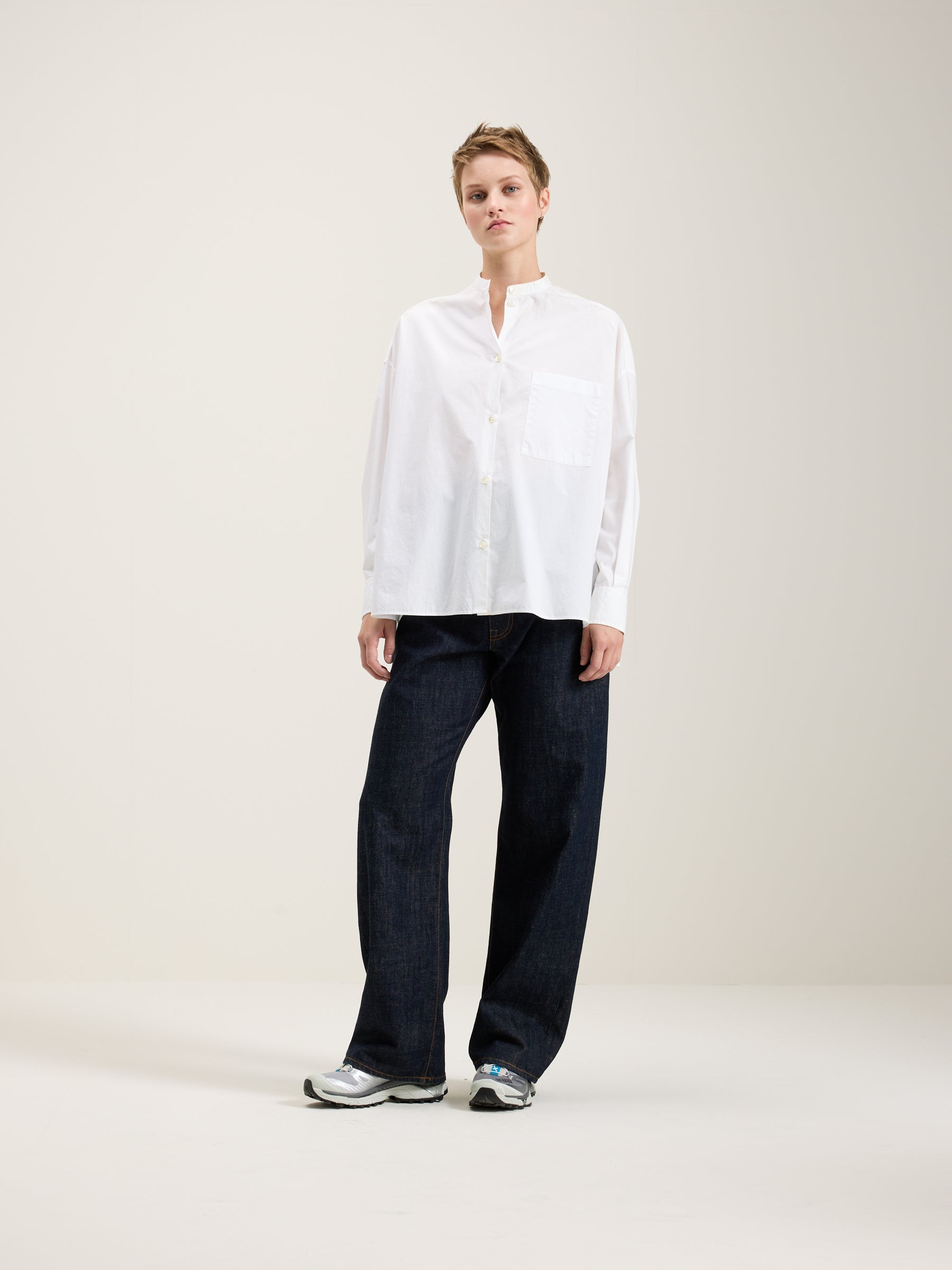 Gorky poplin shirt (242 / W / WHITE)