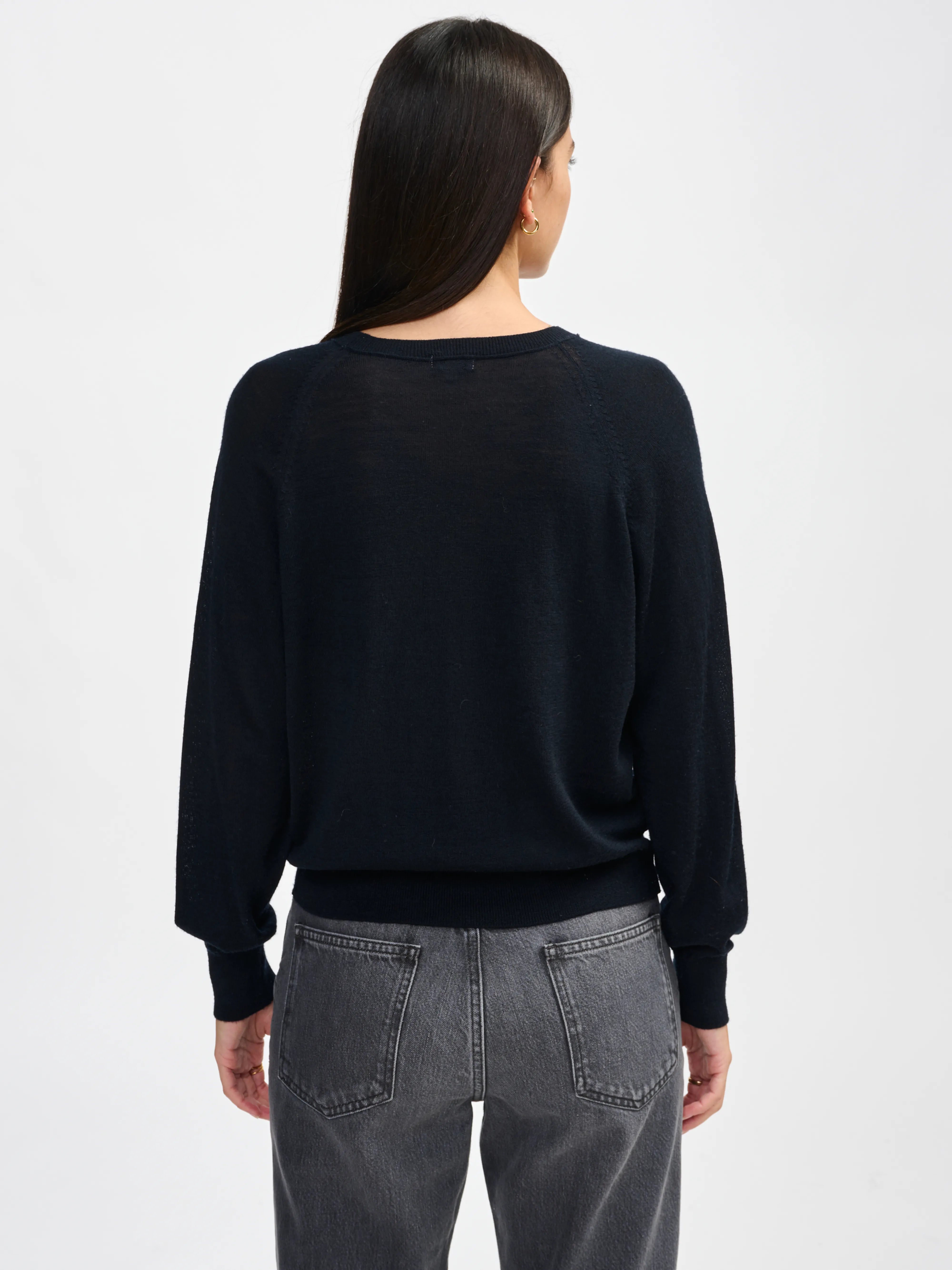 Delen Klassieke Trui - Navy Voor Dames | Bellerose