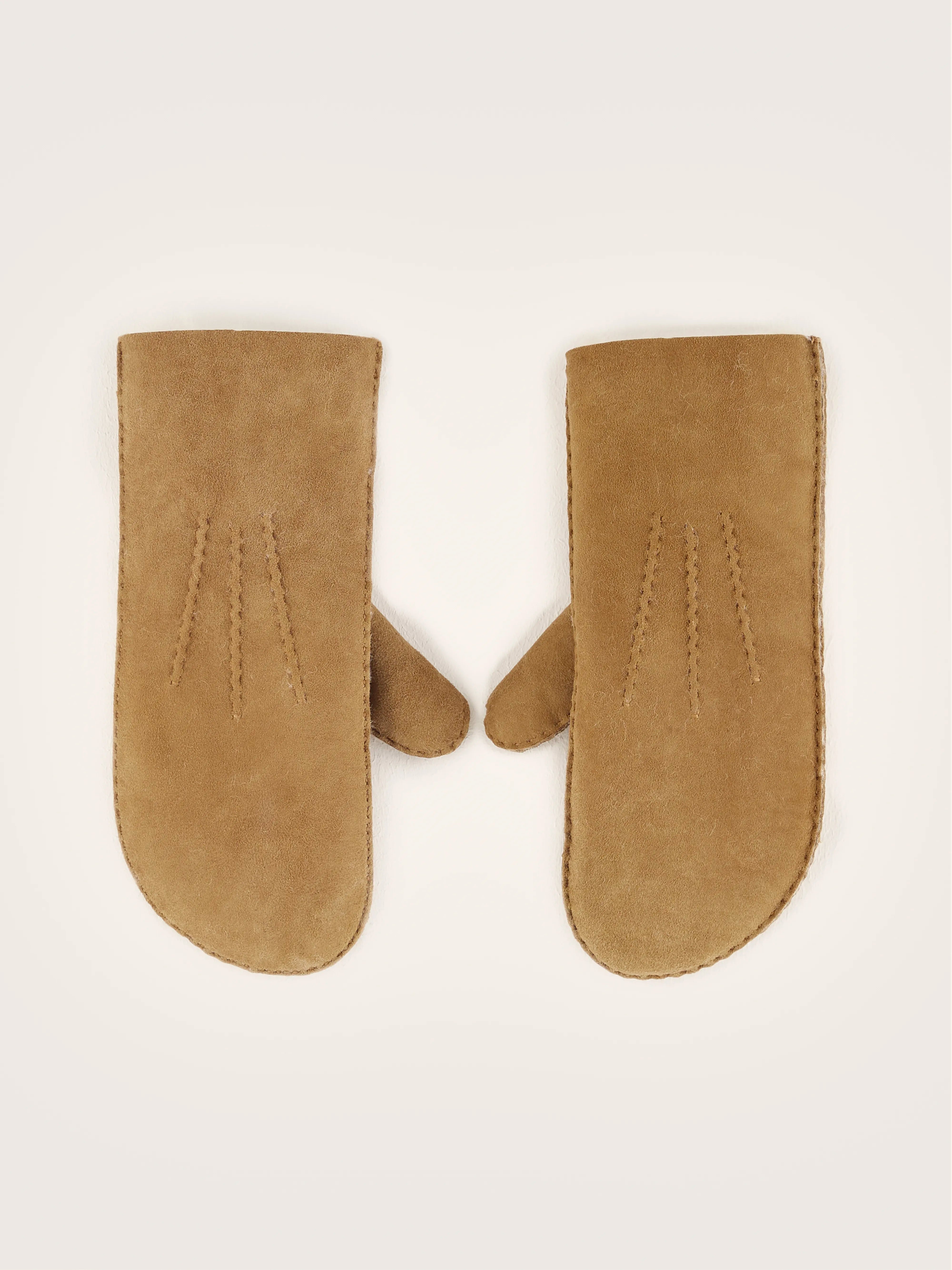 Manson Classic Mittens - Cognac For Women | Bellerose