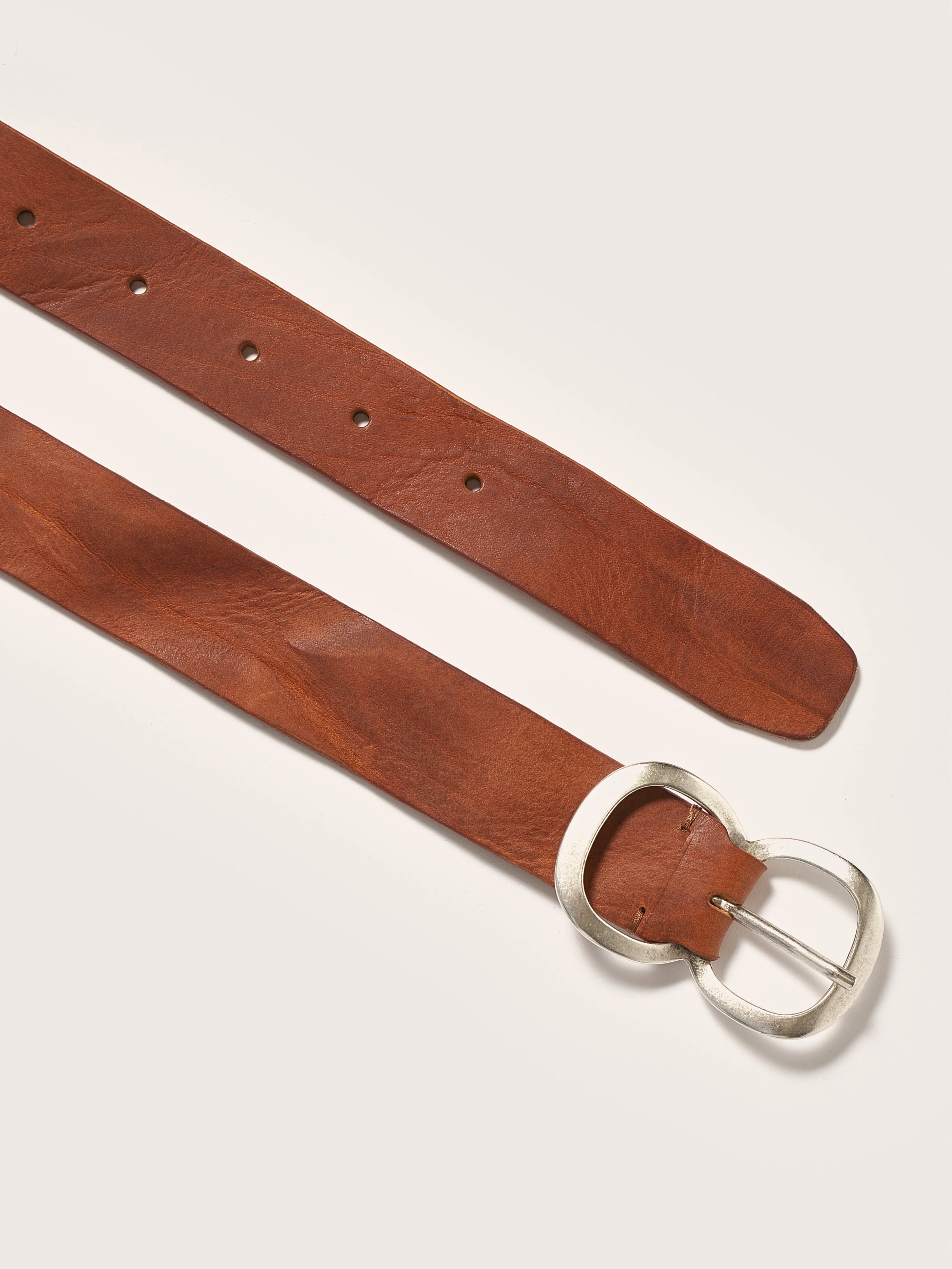 Sabas Leren Riem - Cognac Voor Dames | Bellerose