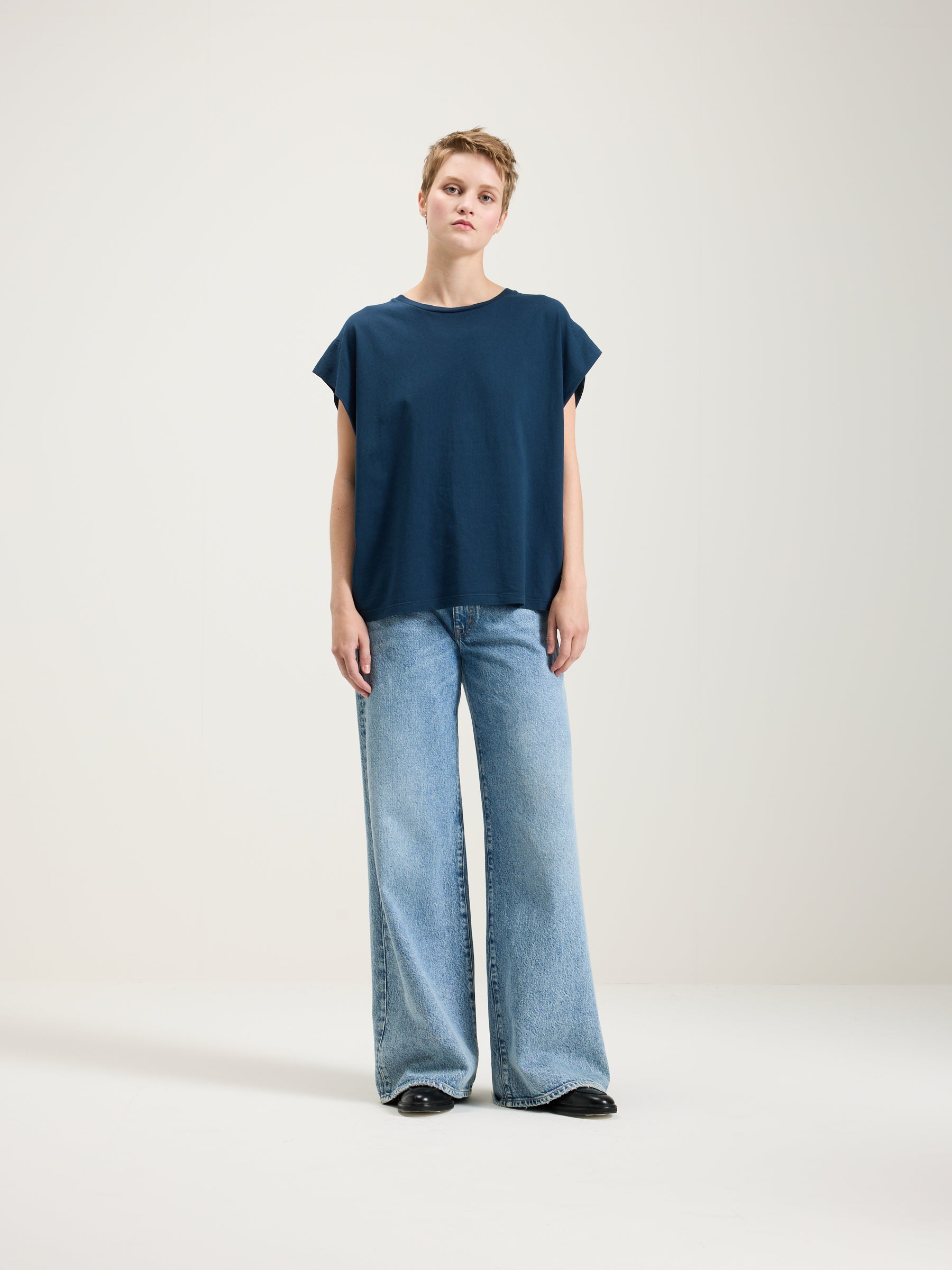 T-shirt Col Rond Vice - Parker Pour Femme | Bellerose