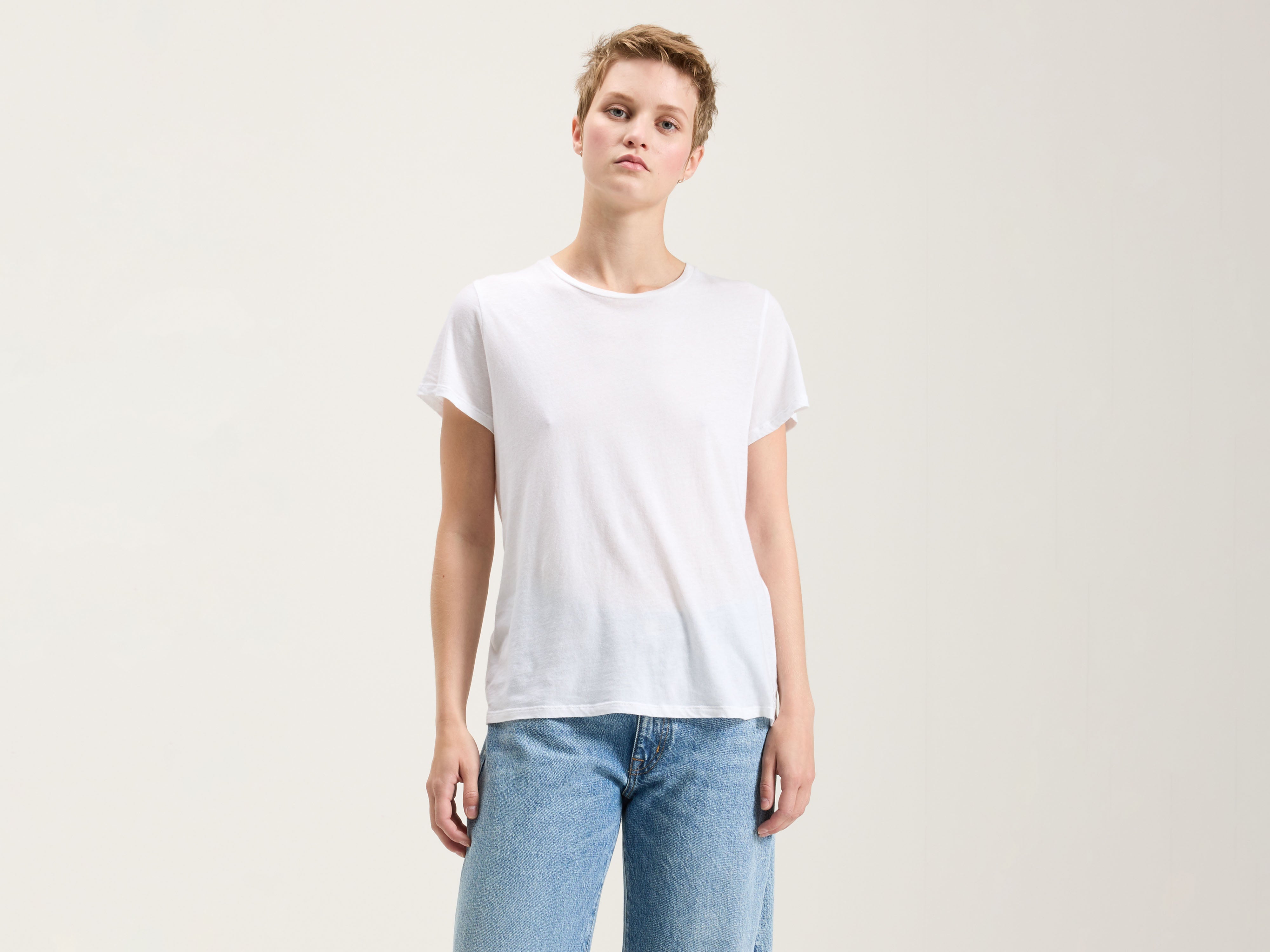 T-shirt Col Rond Vice - Casper Pour Femme | Bellerose