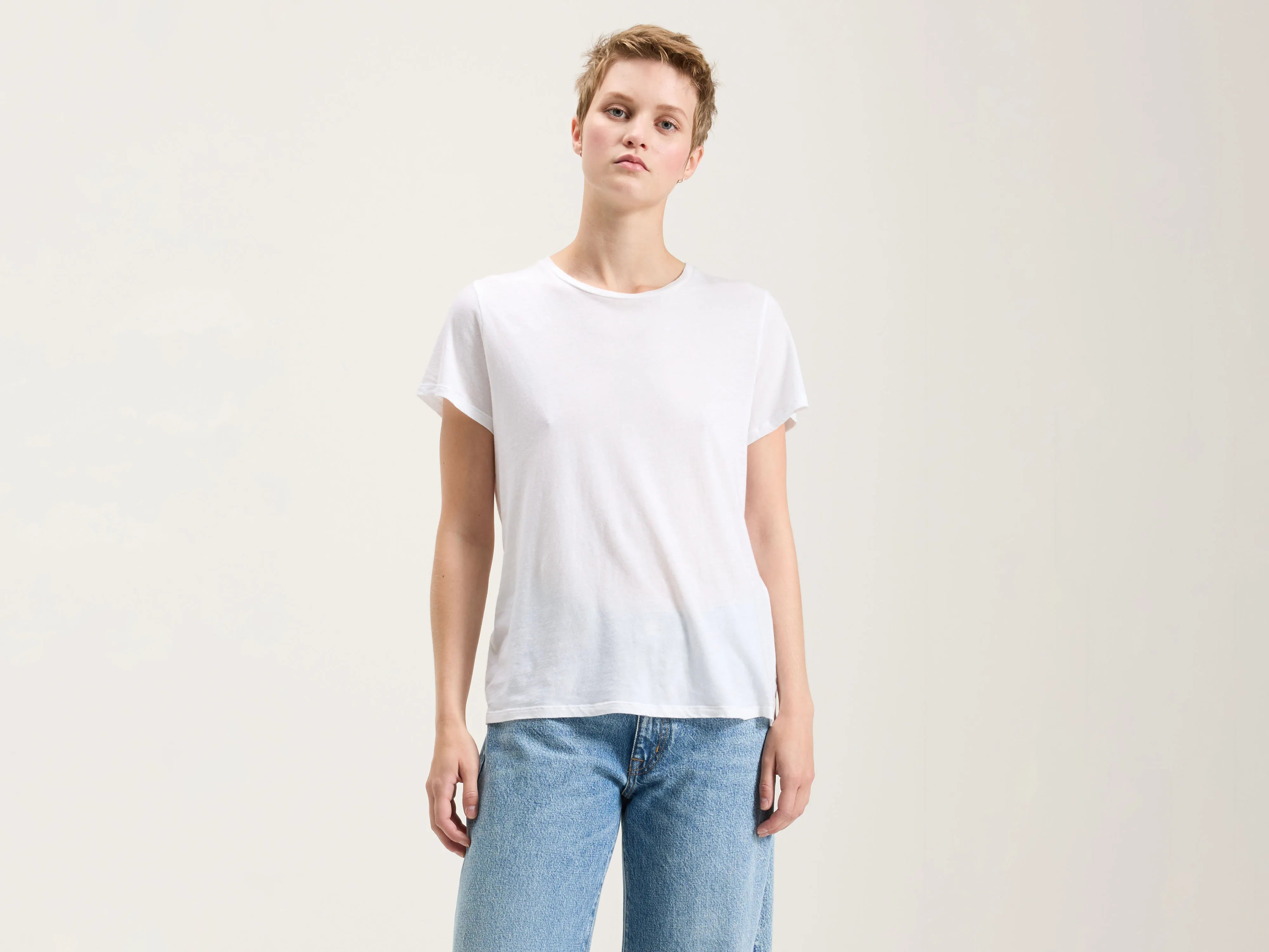 Vice Ronde-hals T-shirt - Casper Voor Dames | Bellerose