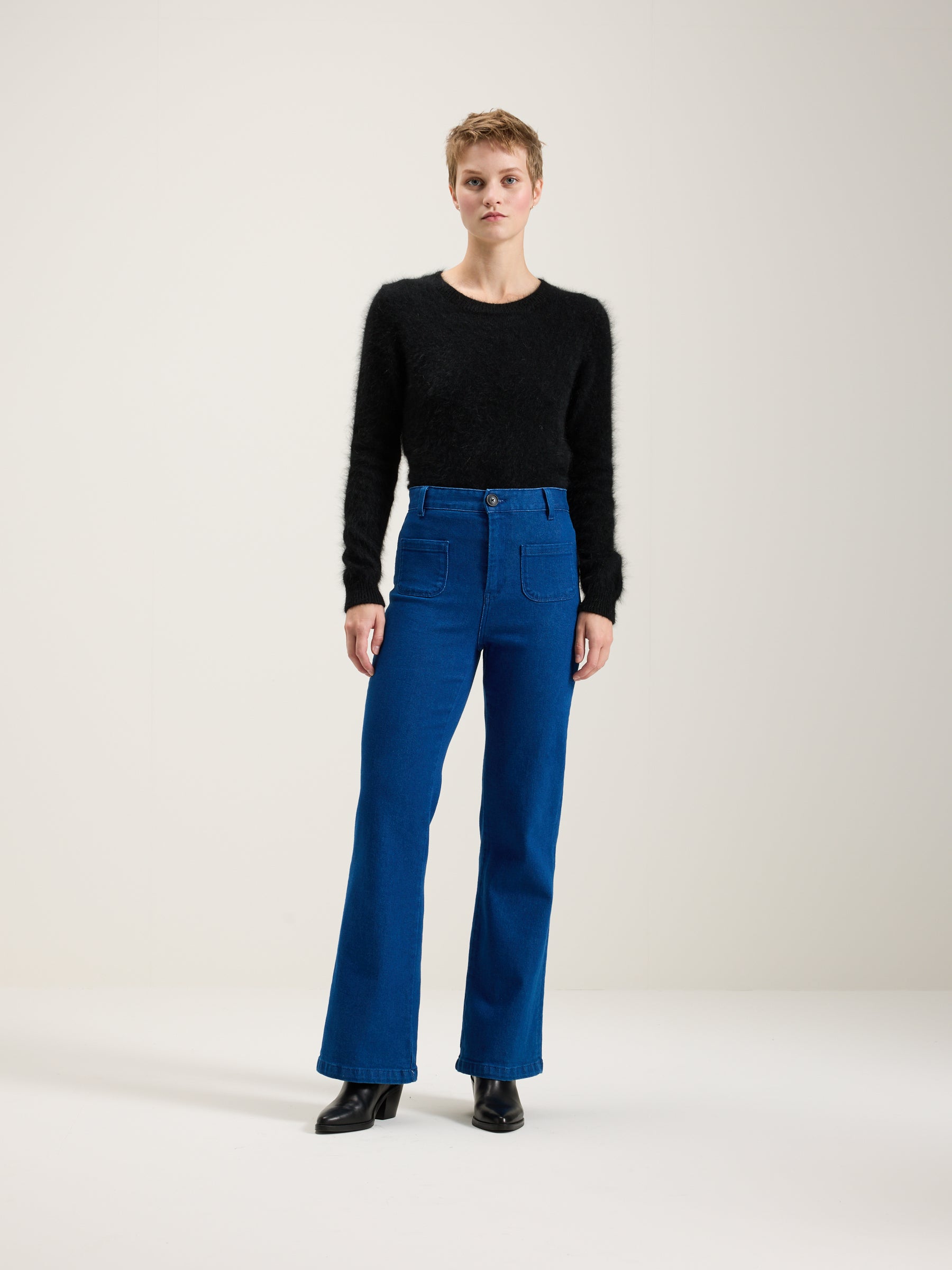 Park flared broek (242 / W / ONE WASH)