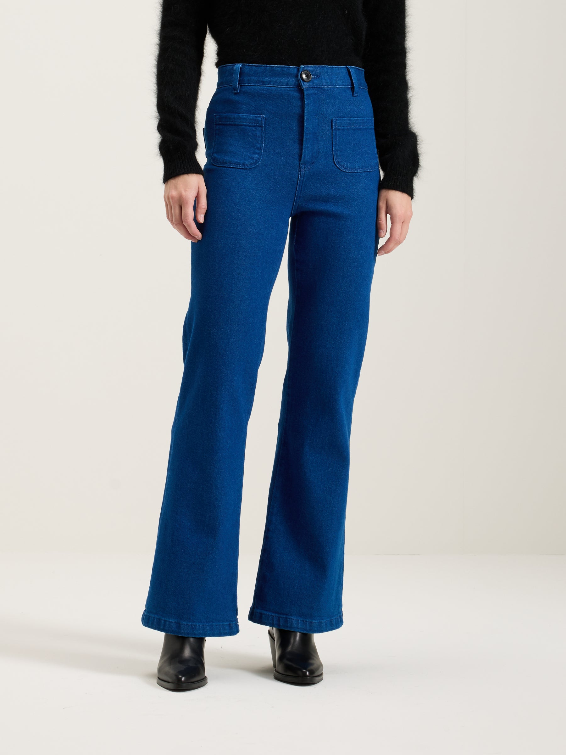 Park Flared Broek - One wash Voor Dames | Bellerose