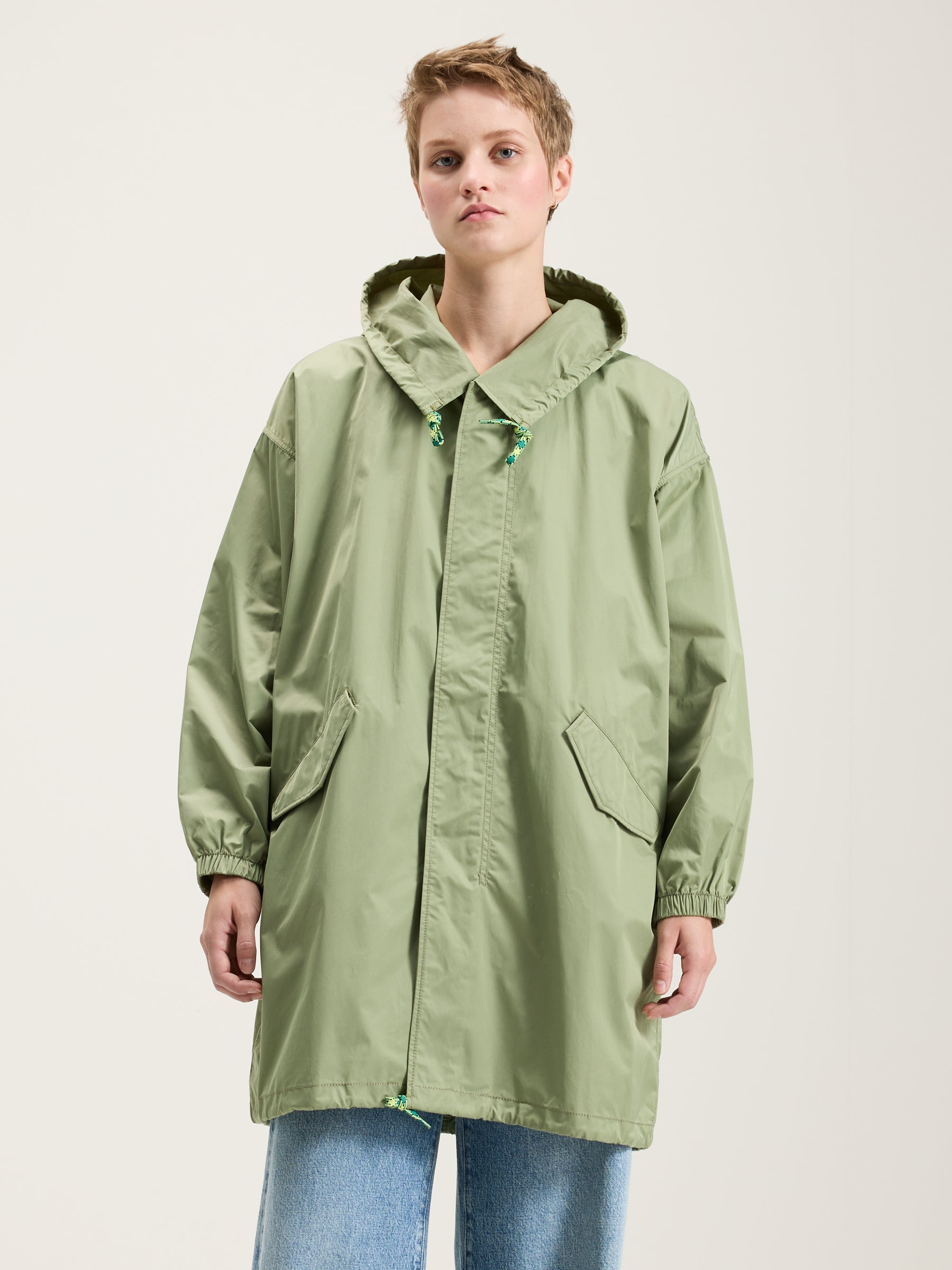 Laos hooded parka (242 / W / THYM)