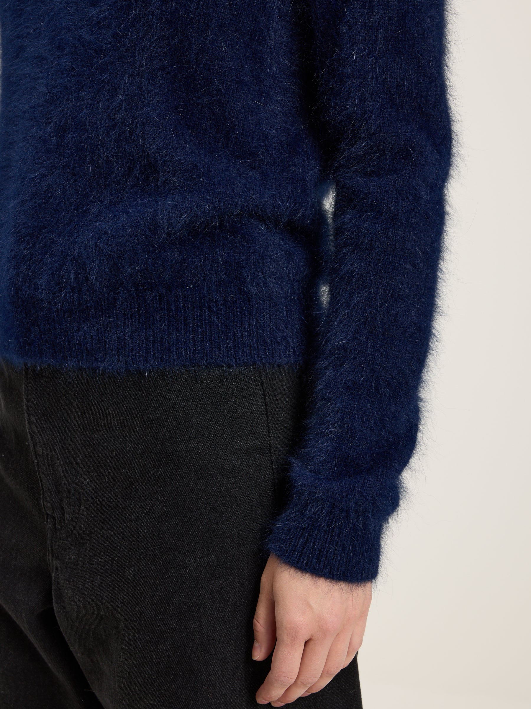 Pull en angora Datti (242 / W / NAVY)