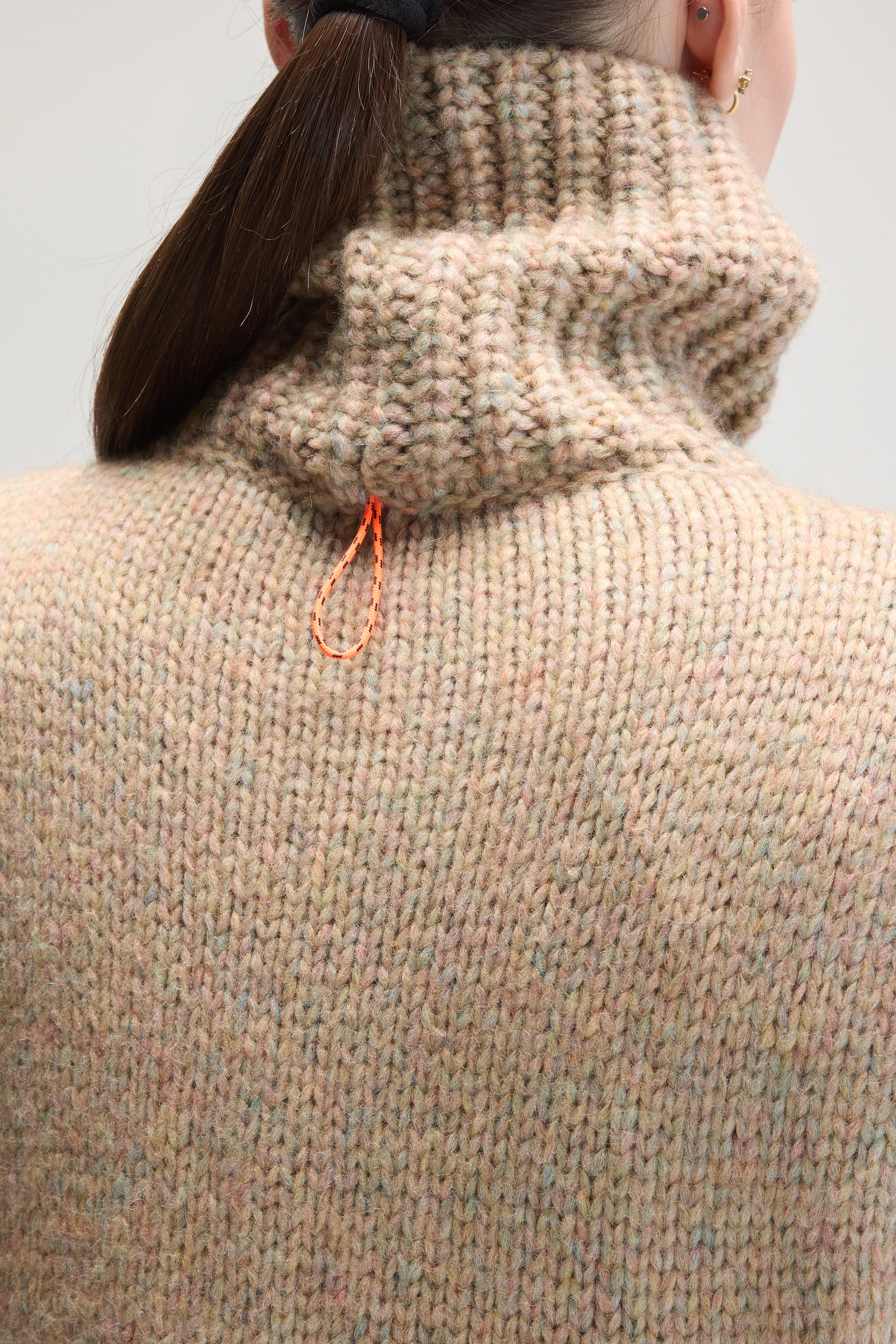Pull sans manches Upcyclé (UPC / W / ARGILE)