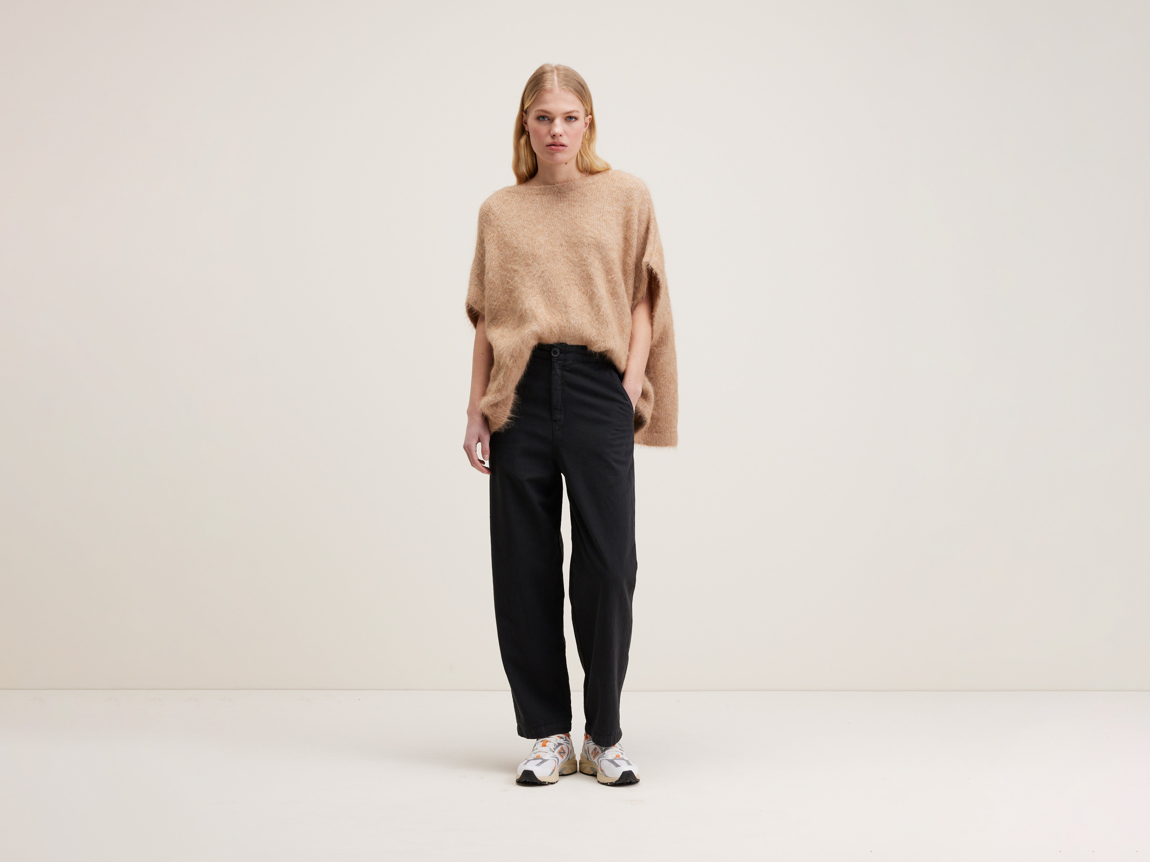 Pasop Relaxed Broek - Off black Voor Dames | Bellerose