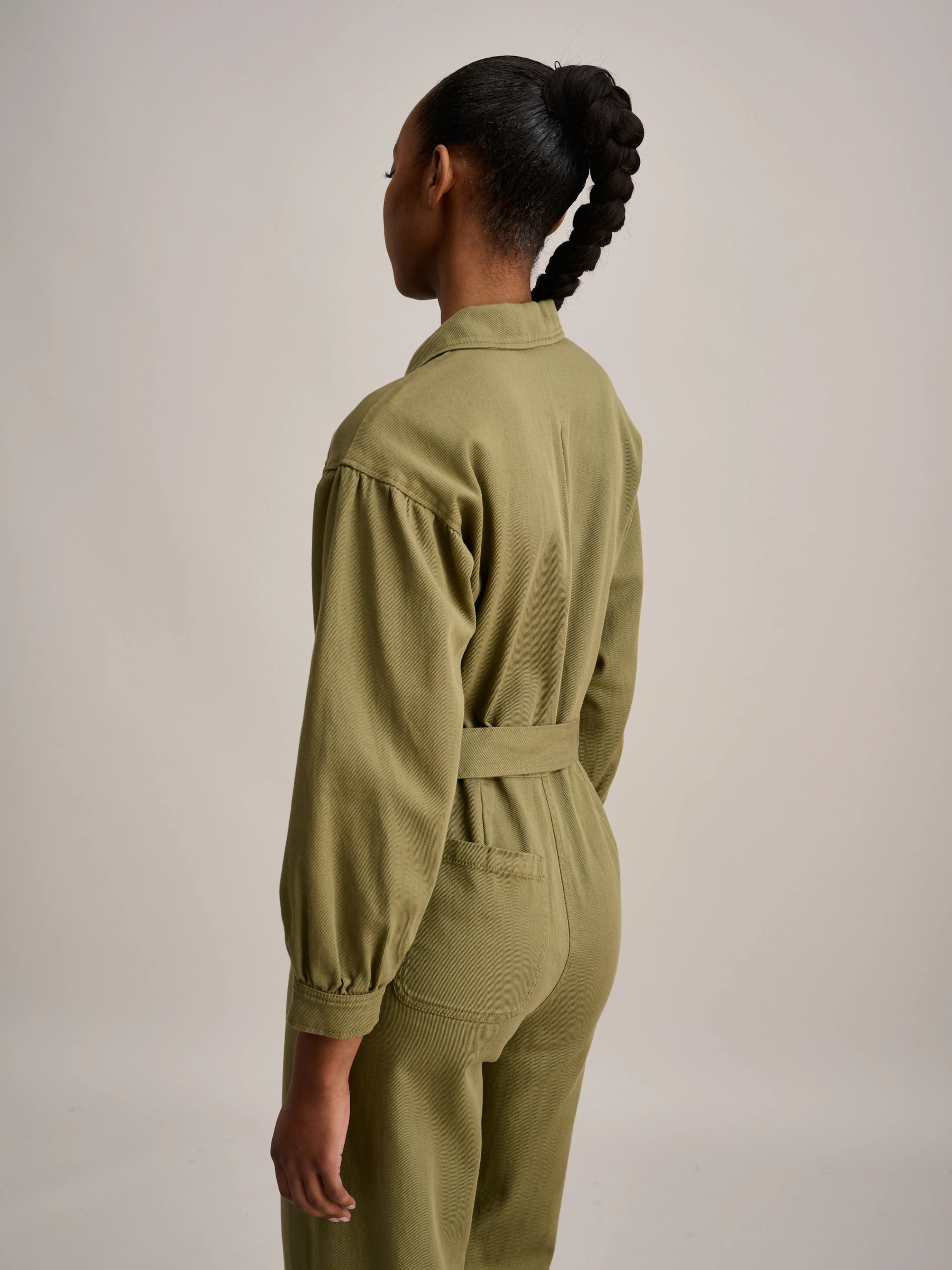 Louna Jumpsuit - Loden For Women | Bellerose