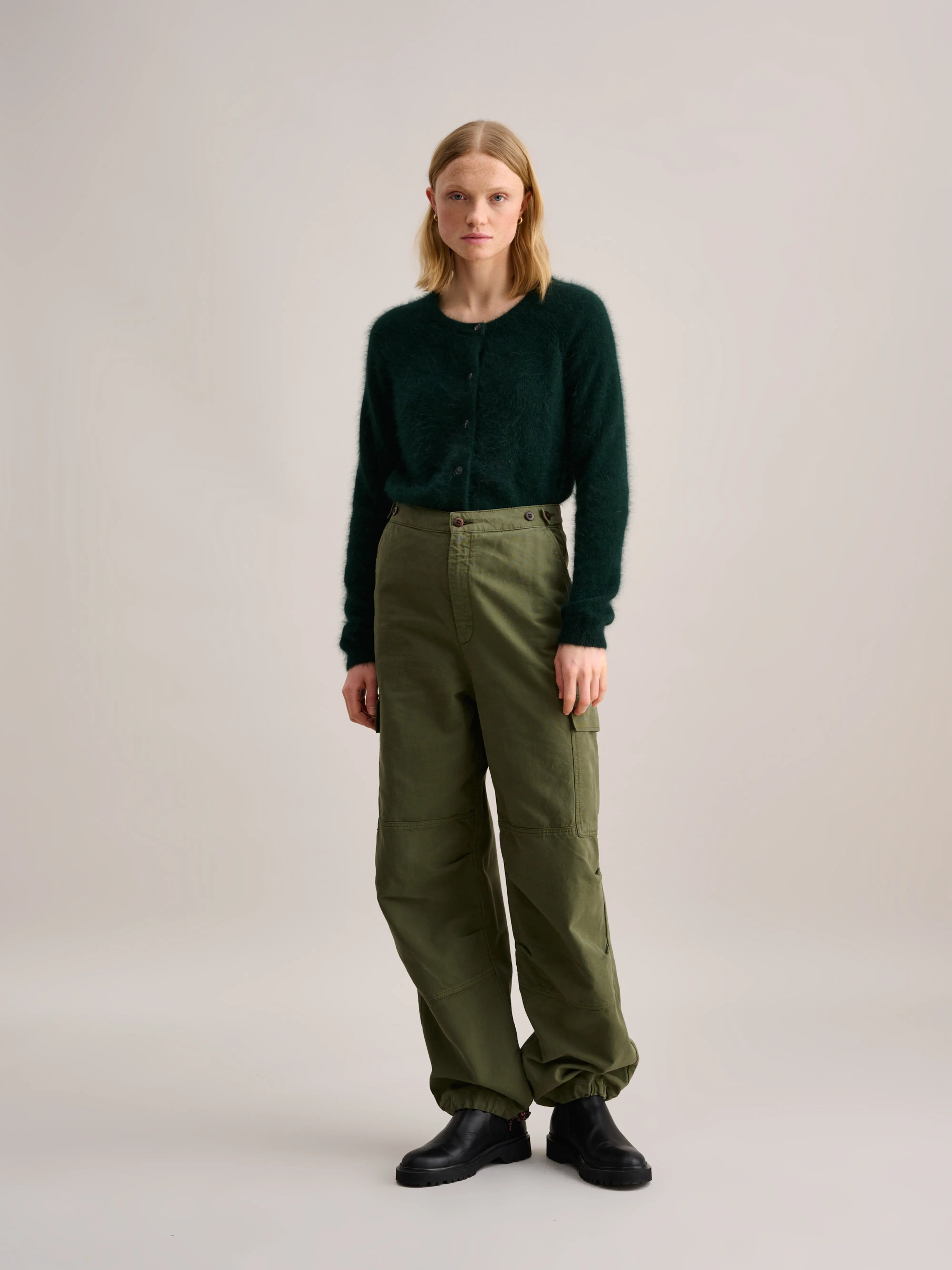 Pantalon Puerto - Army Pour Femme | Bellerose