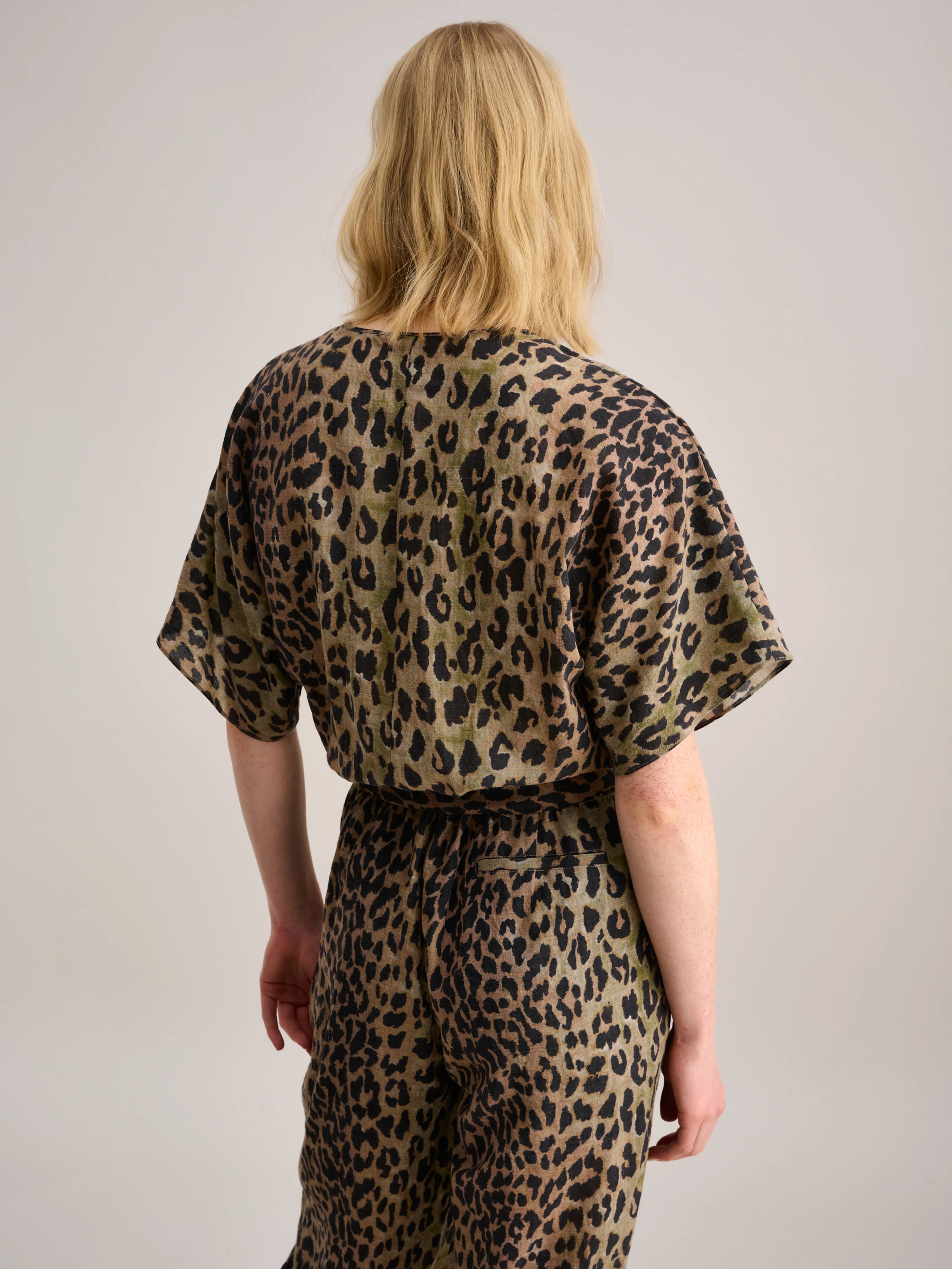 Honolulu Jumpsuit - Black / Praline For Women | Bellerose