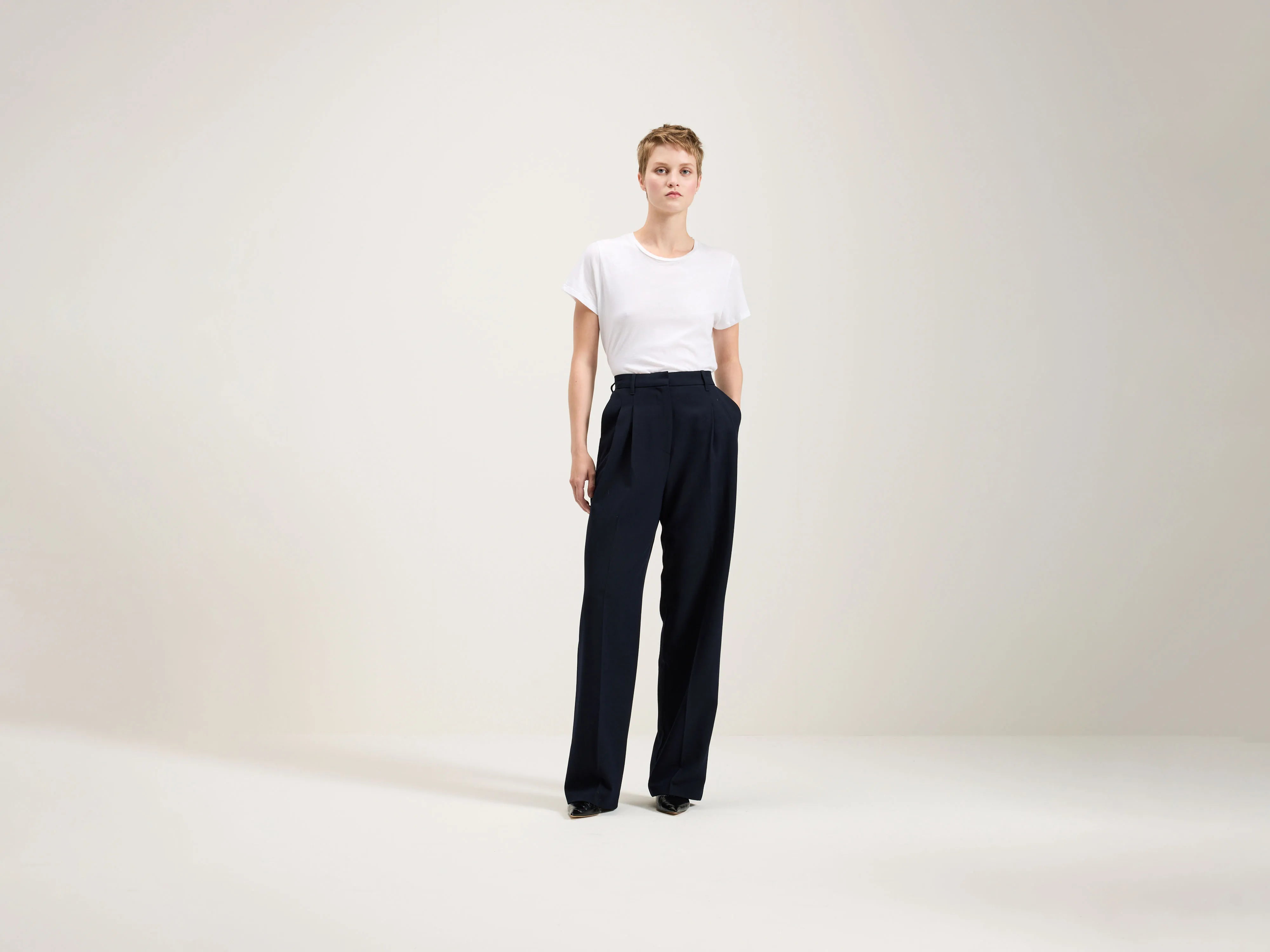 Pantalon Tailleur Dominic - America Pour Femme | Bellerose