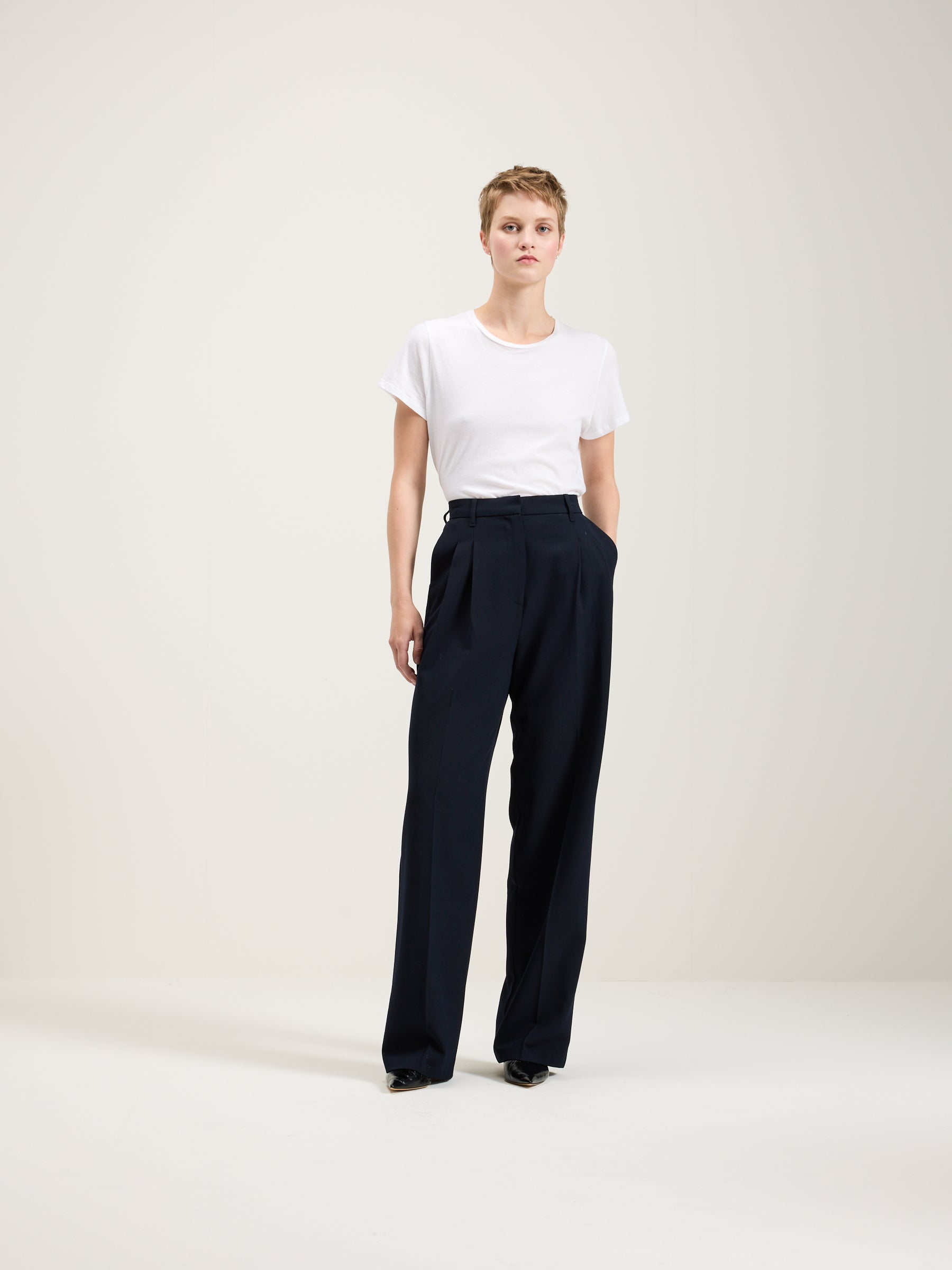 Pantalon Tailleur Dominic - America Pour Femme | Bellerose