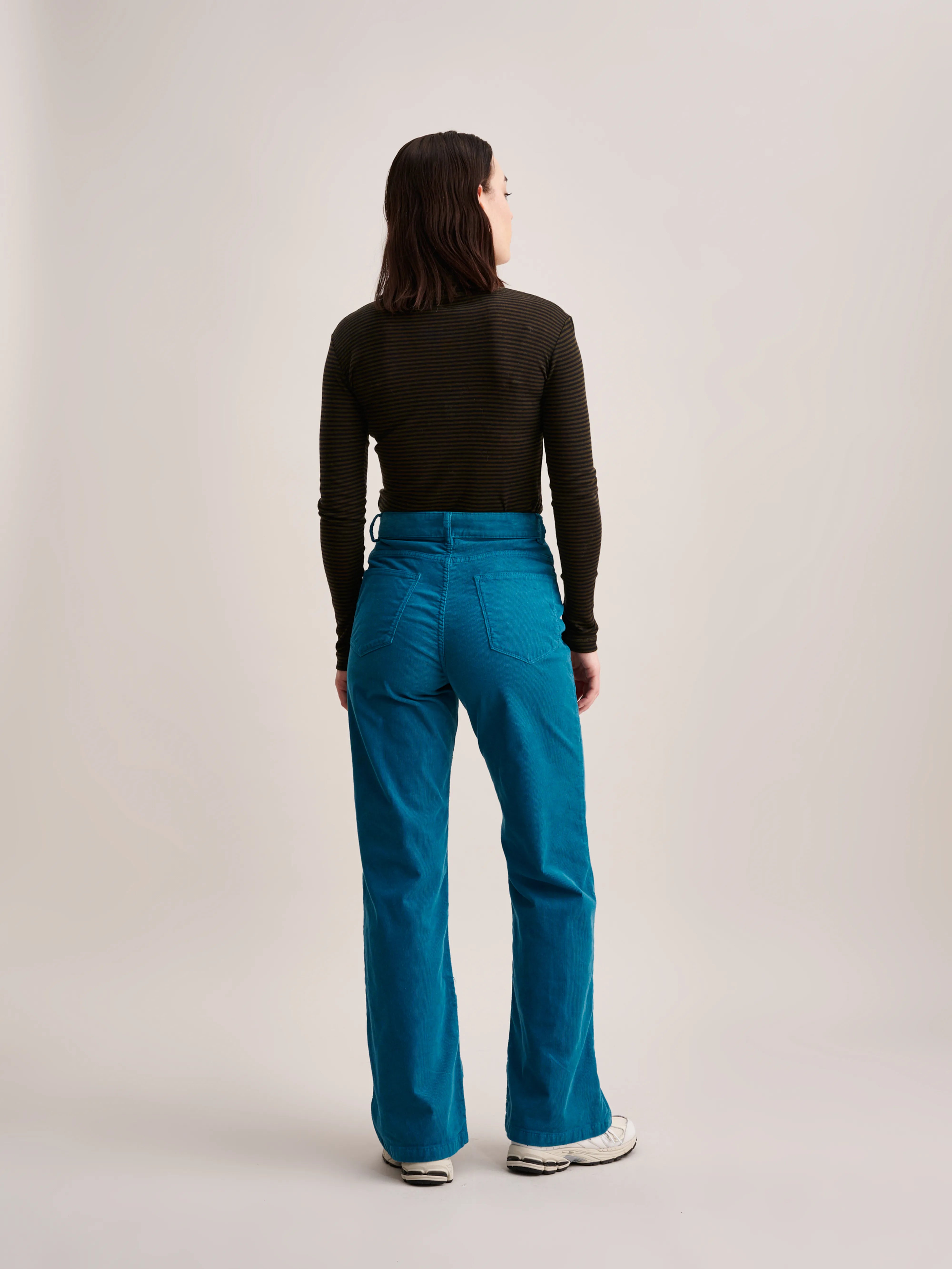 Pantalon Park - Turquoise Pour Femme | Bellerose