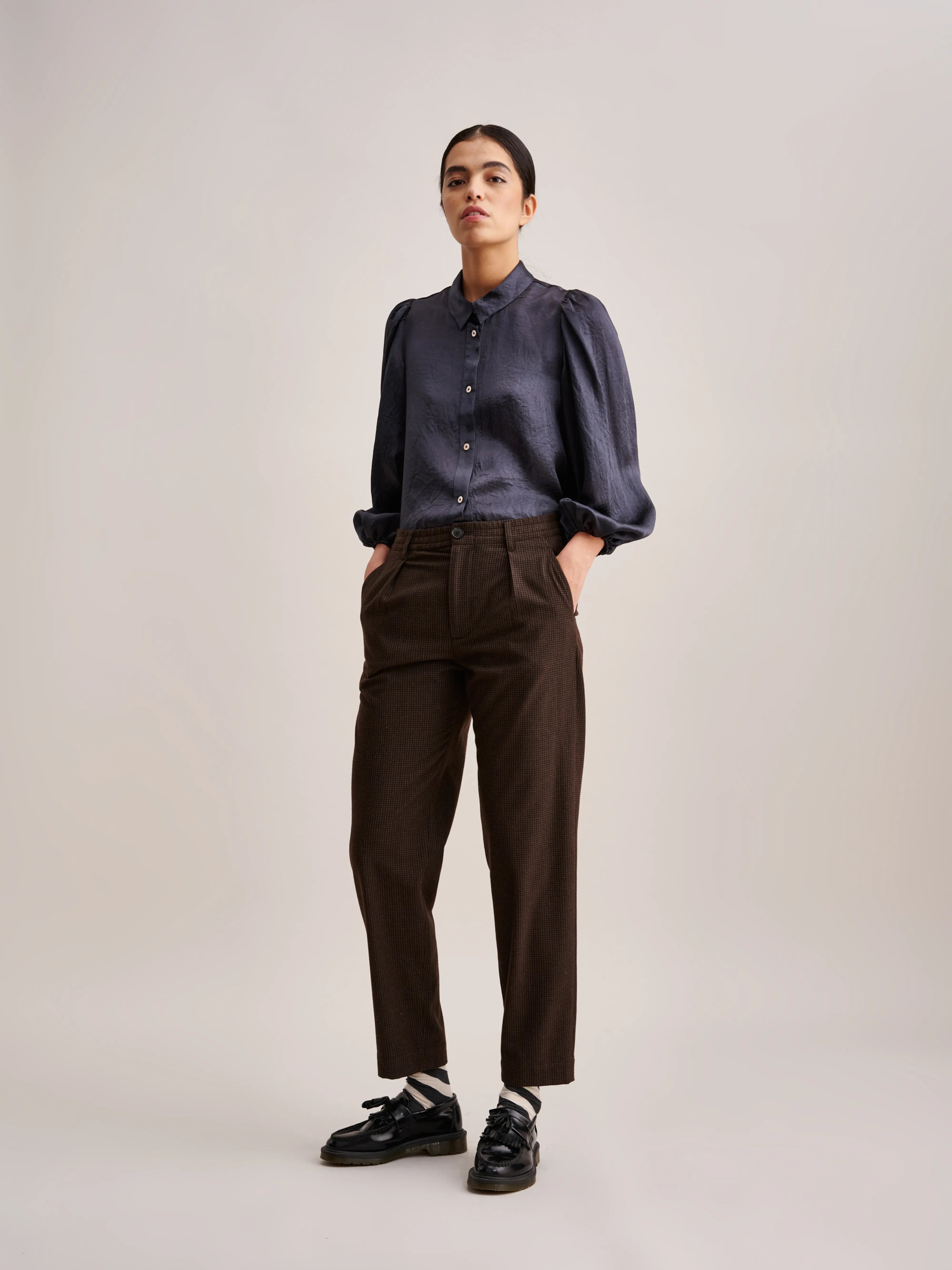 Pantalon Villa - Off black Pour Femme | Bellerose