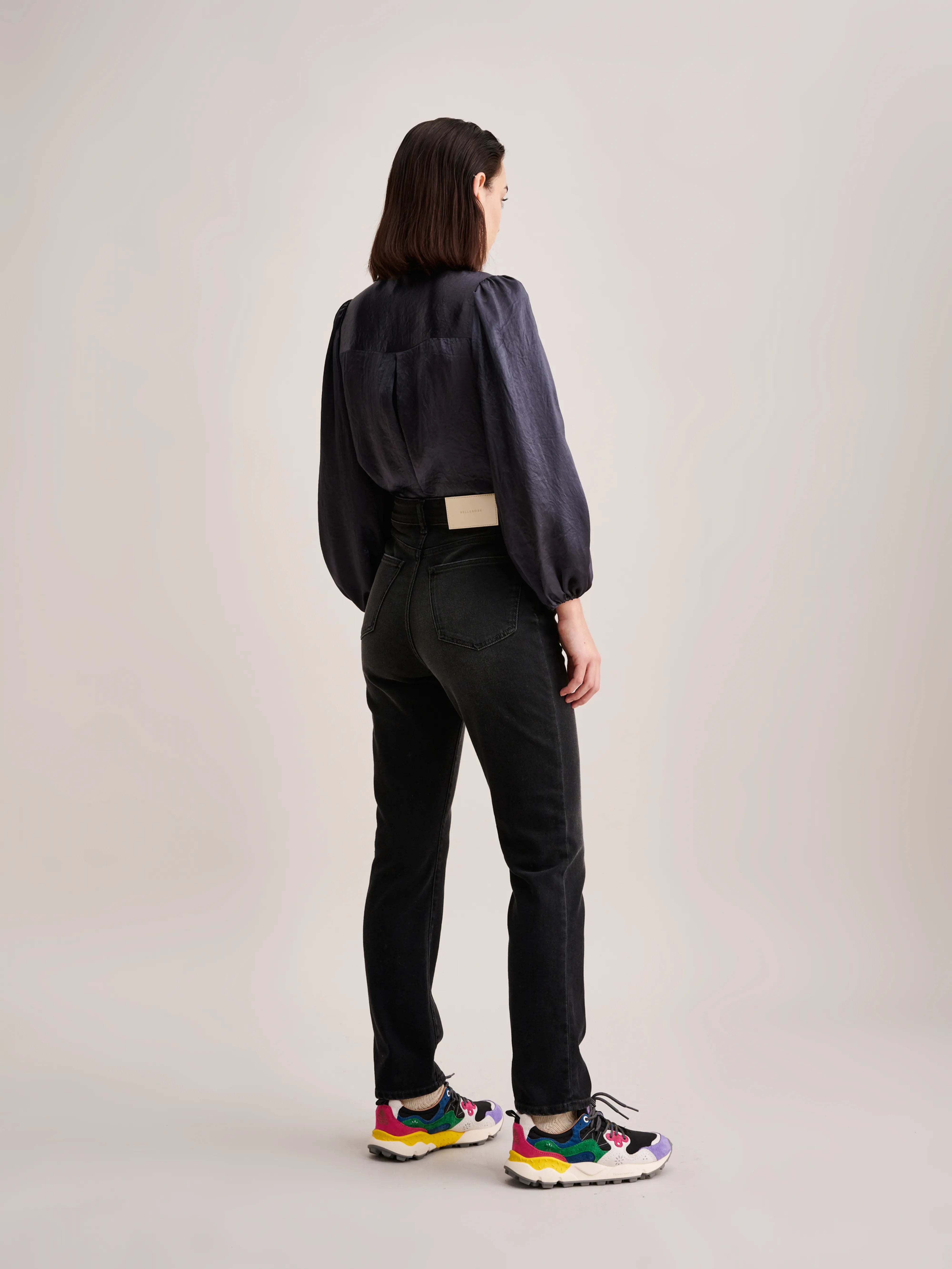 Jean Pamy - Used black Pour Femme | Bellerose