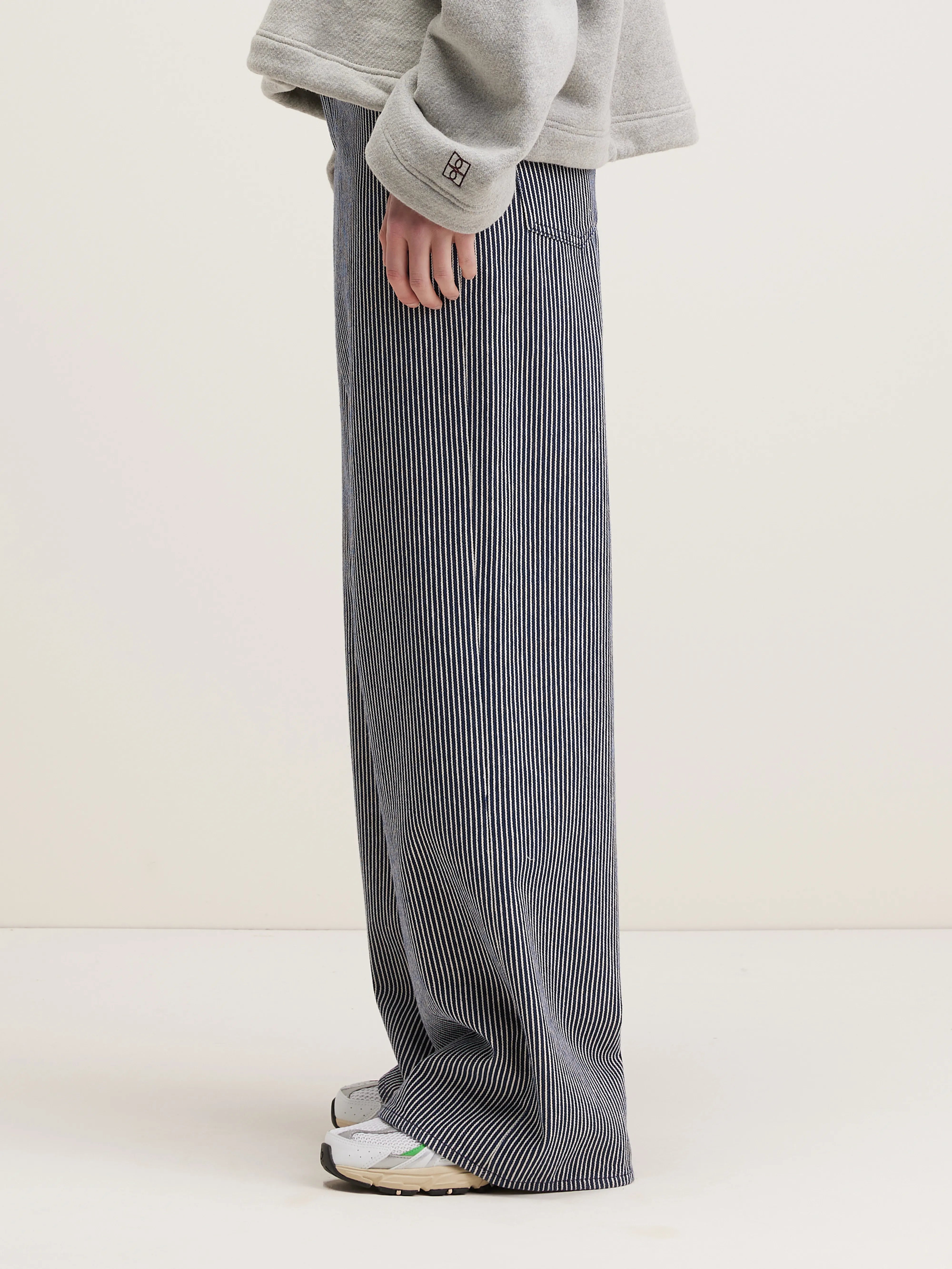 Denim N. 64 Wide Jeans - Light stone wash For Women | Bellerose