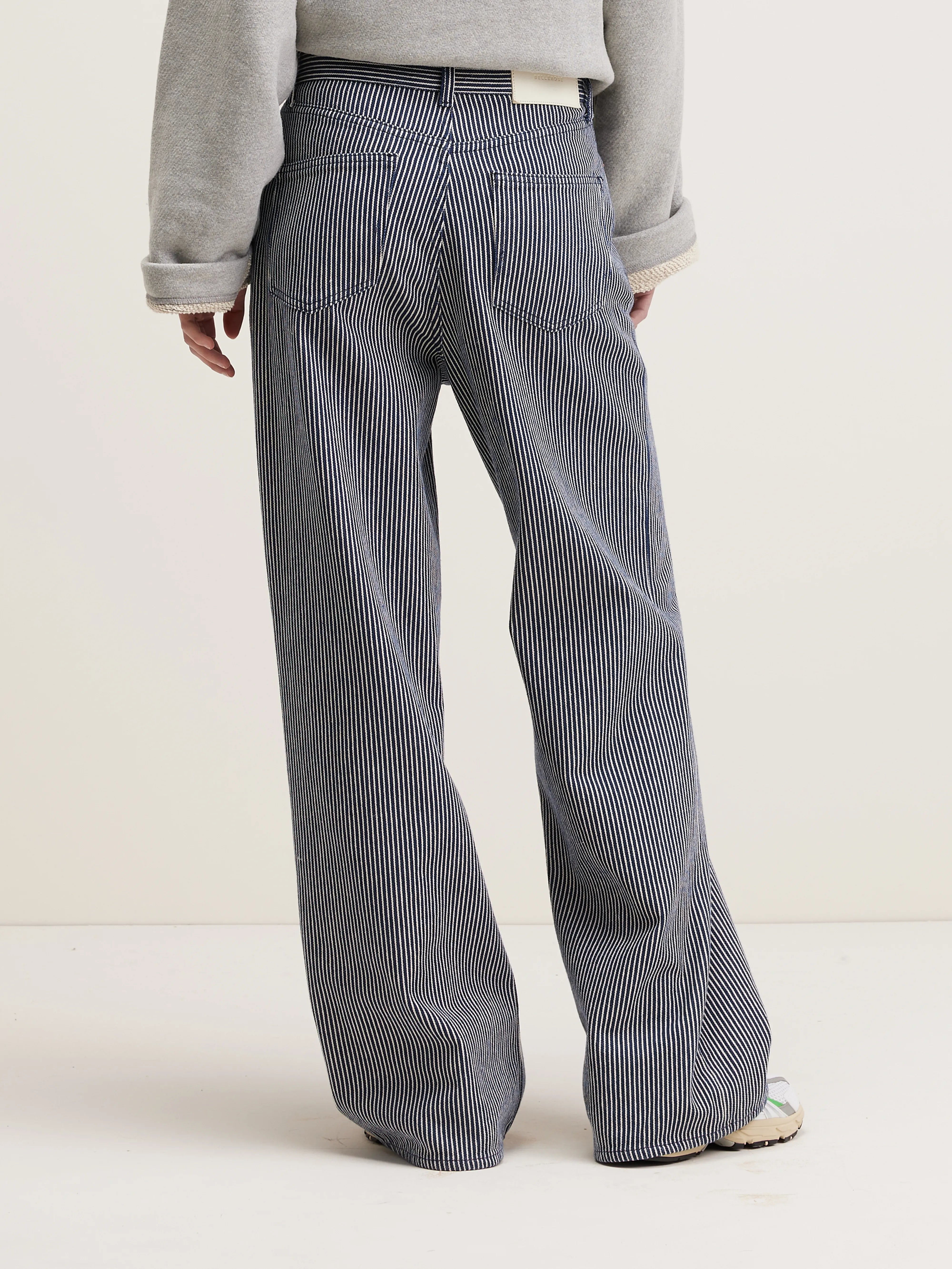 Denim N. 64 Wide Jeans - Light stone wash For Women | Bellerose