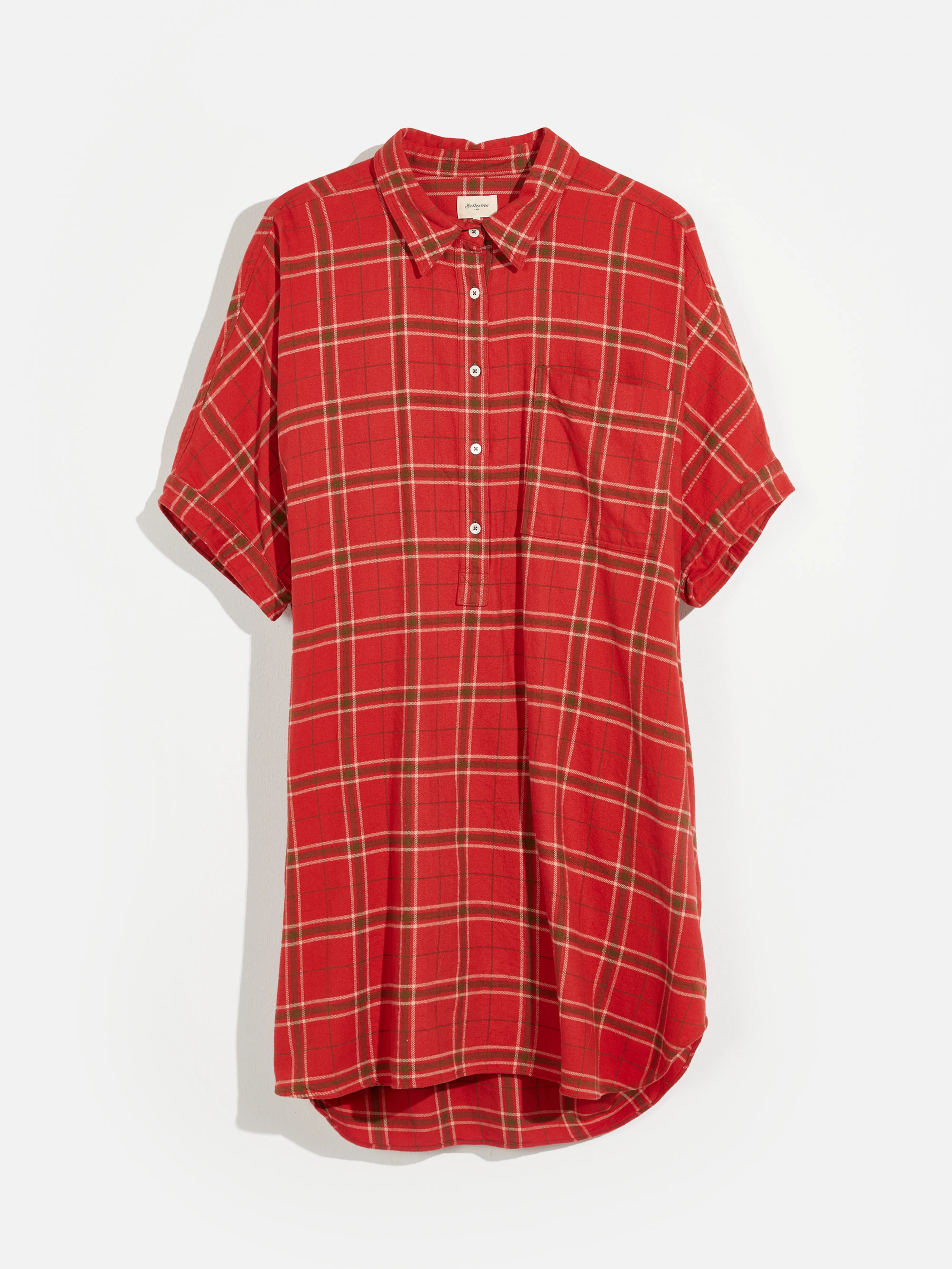Glenn Dress - Dried tomato For Women | Bellerose