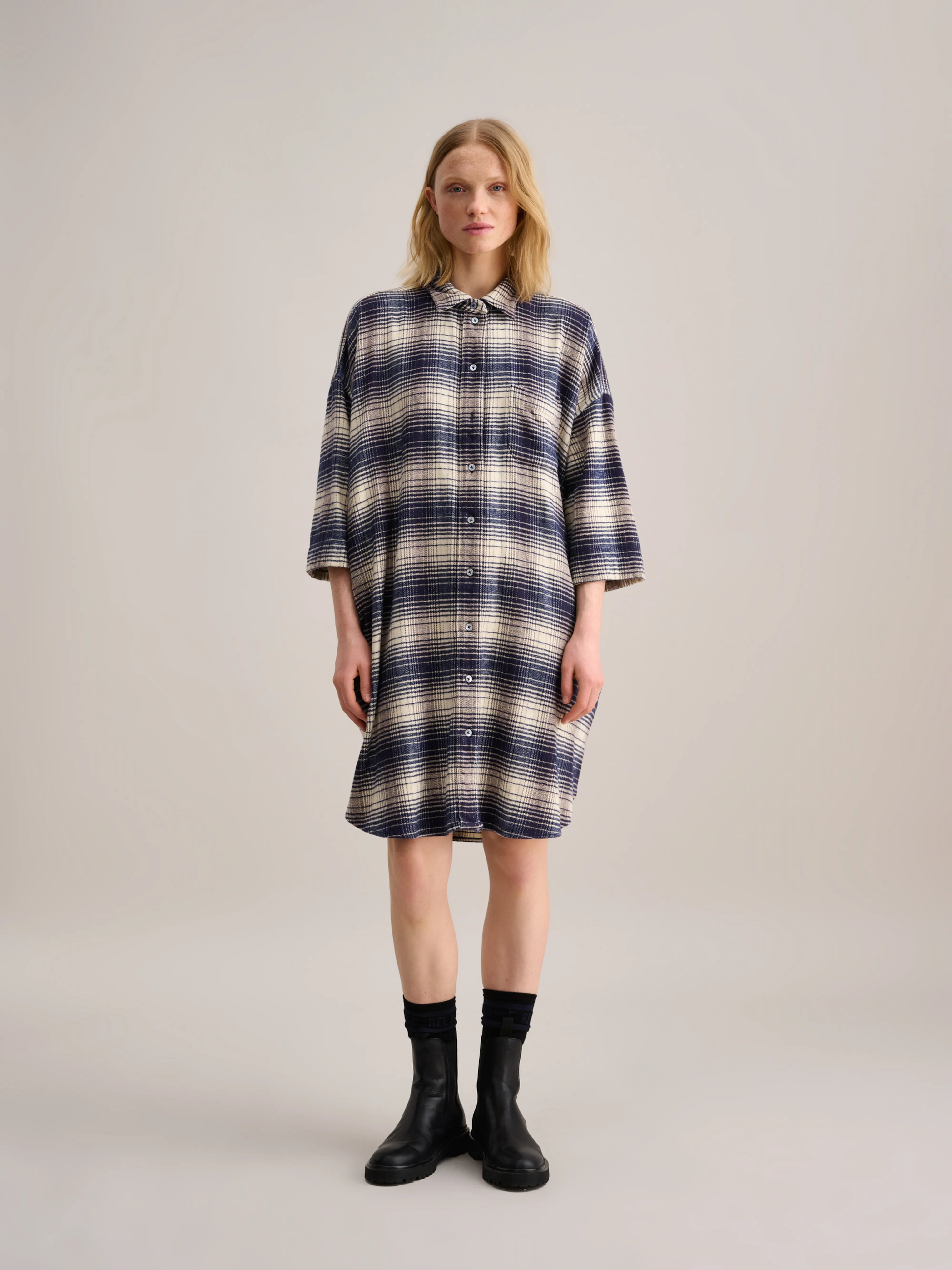 Robe Gladys - Ecru / Worker Pour Femme | Bellerose