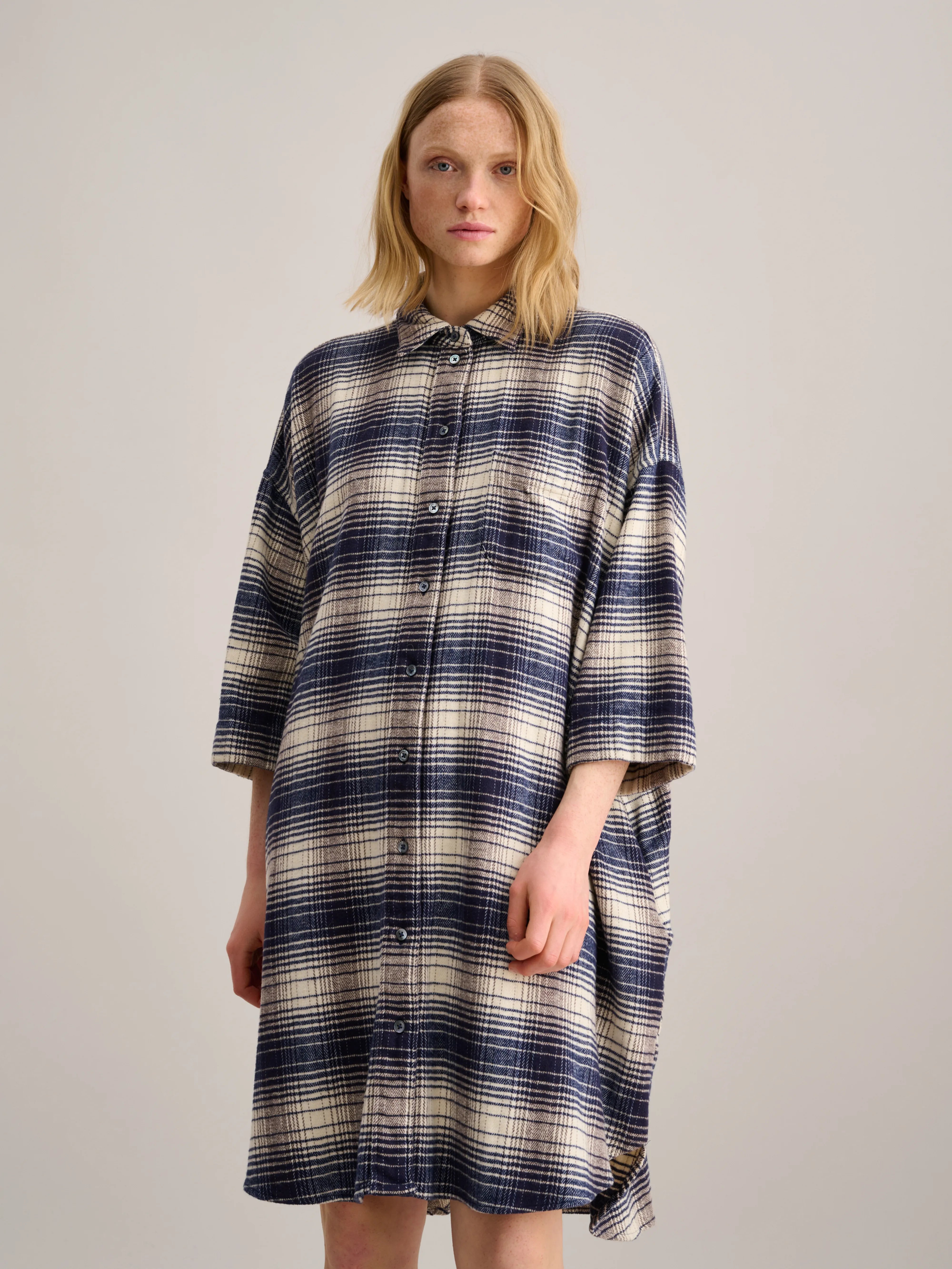 Robe Gladys - Ecru / Worker Pour Femme | Bellerose