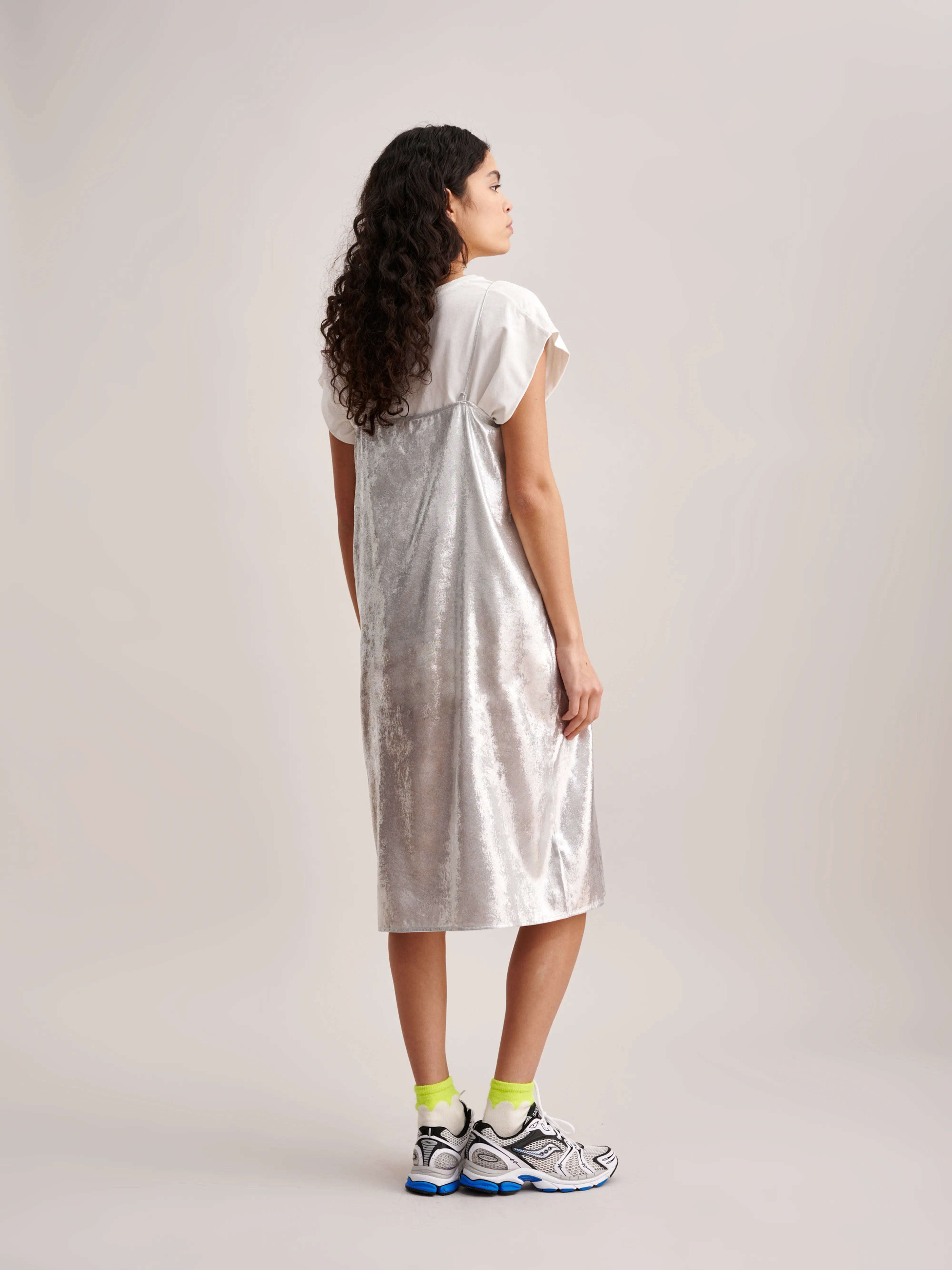 Robe Hyeres - Silver Pour Femme | Bellerose