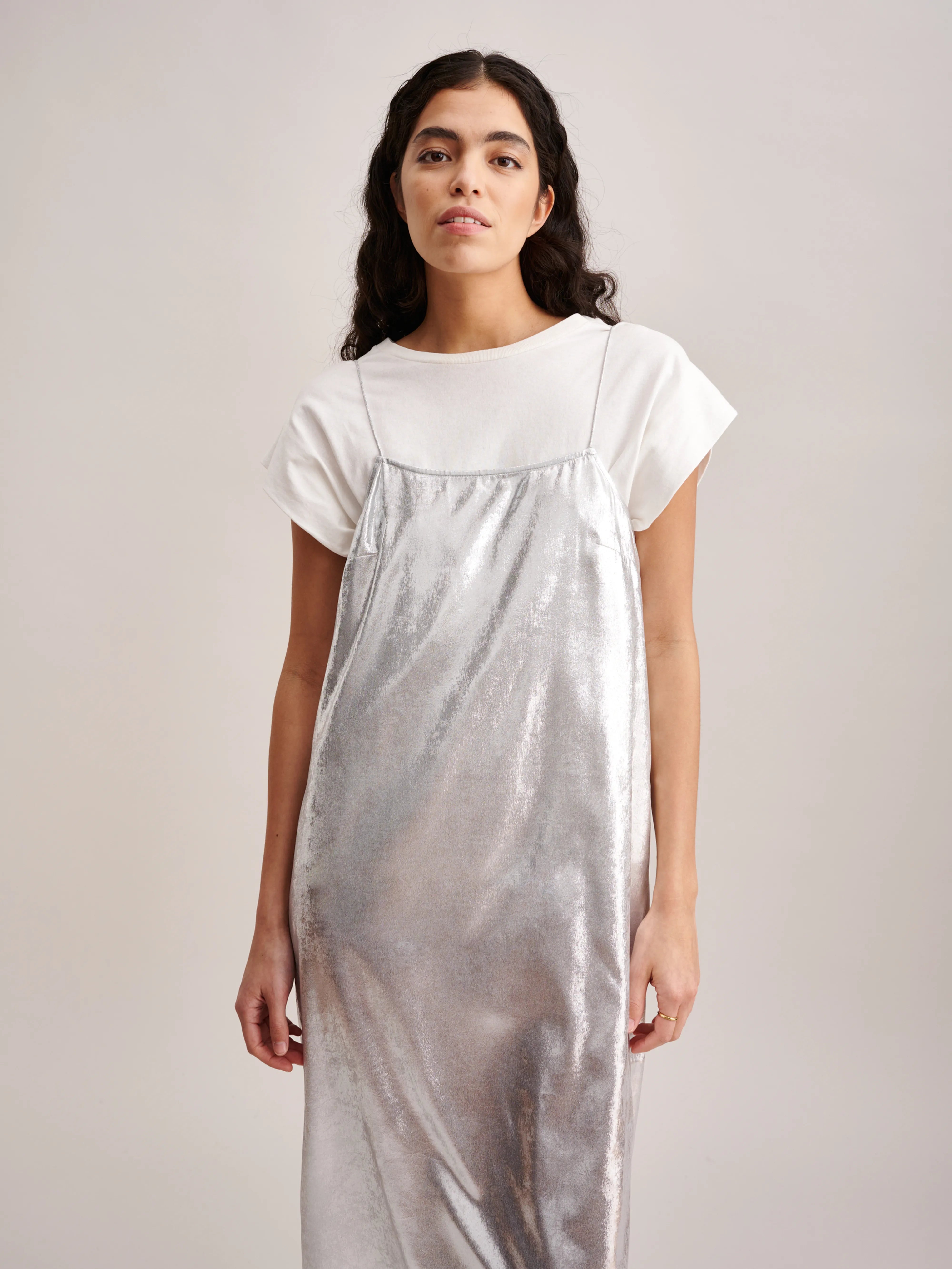 Robe Hyeres - Silver Pour Femme | Bellerose