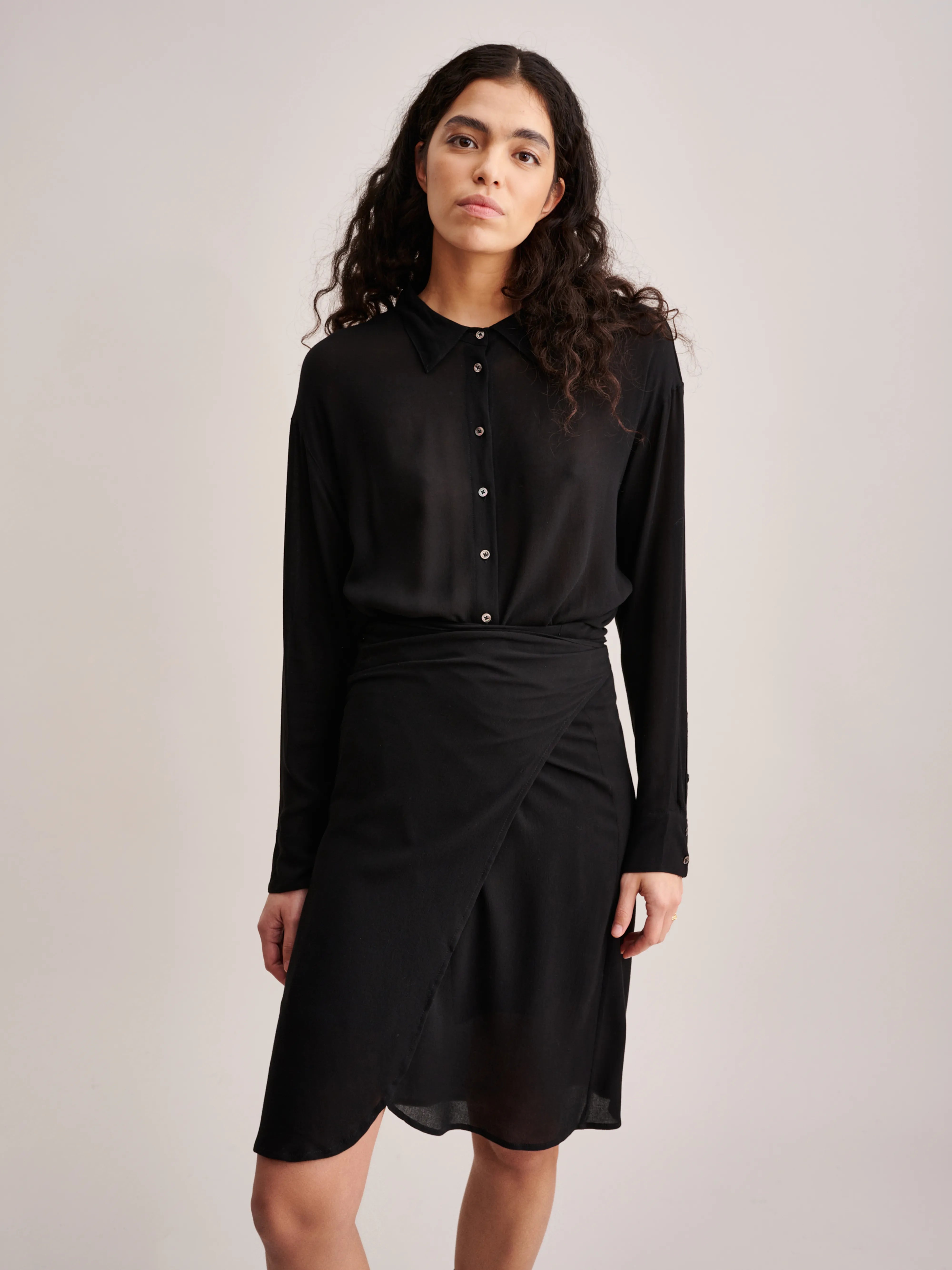 Trixie Jurk - Black beauty Voor Dames | Bellerose