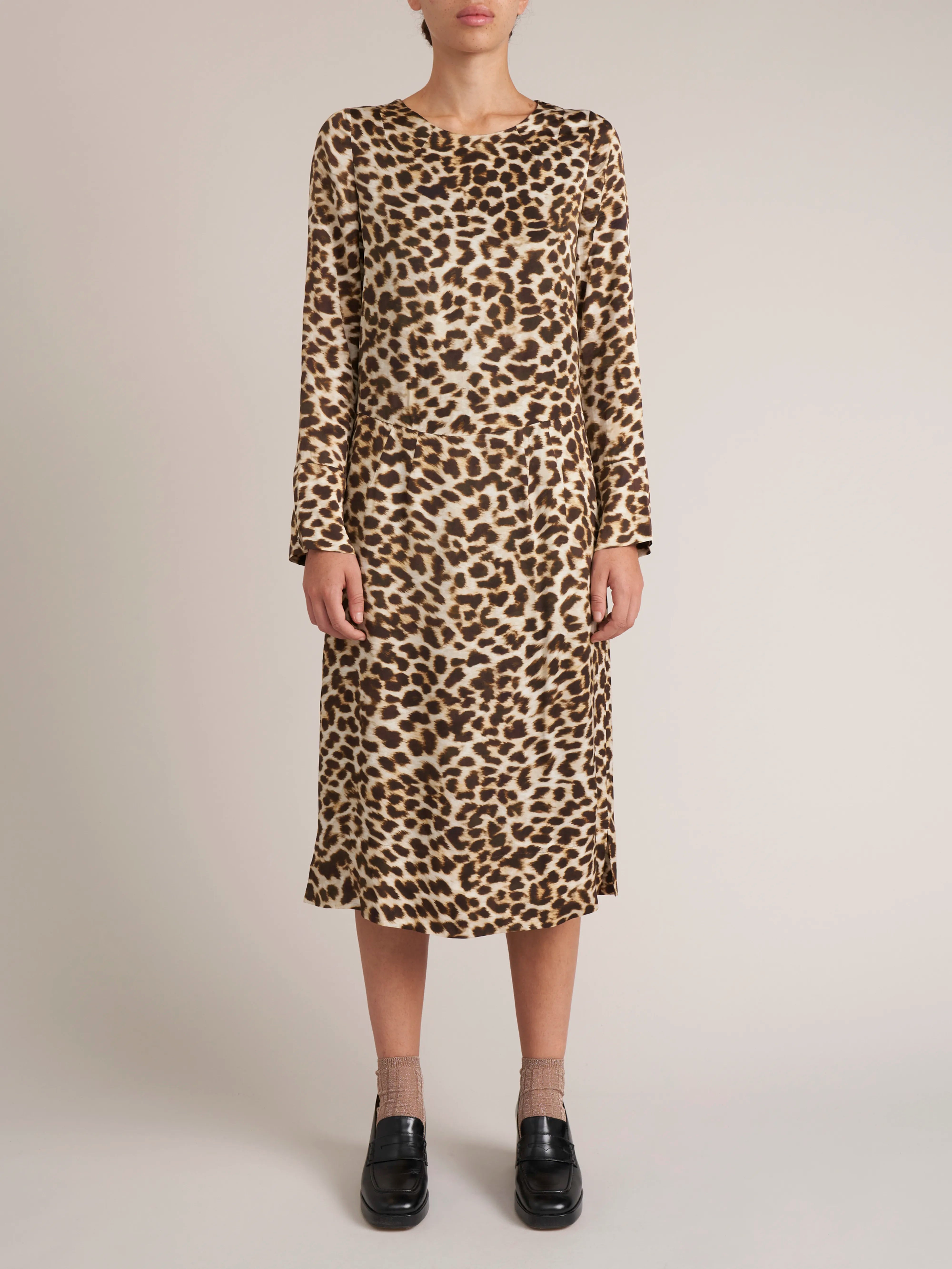 Selena Jurk - Brown Voor Dames | Bellerose