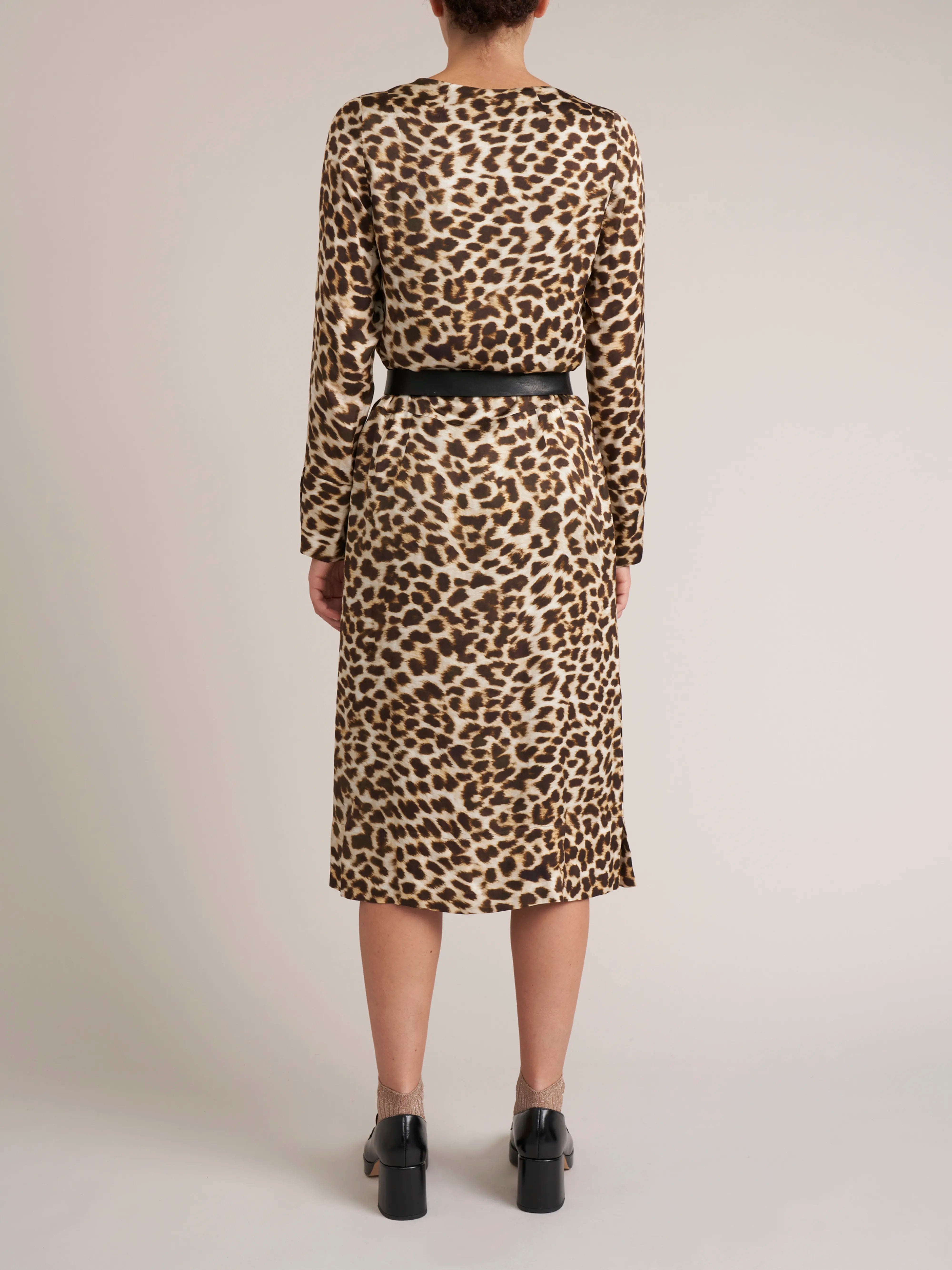 Selena Jurk - Brown Voor Dames | Bellerose