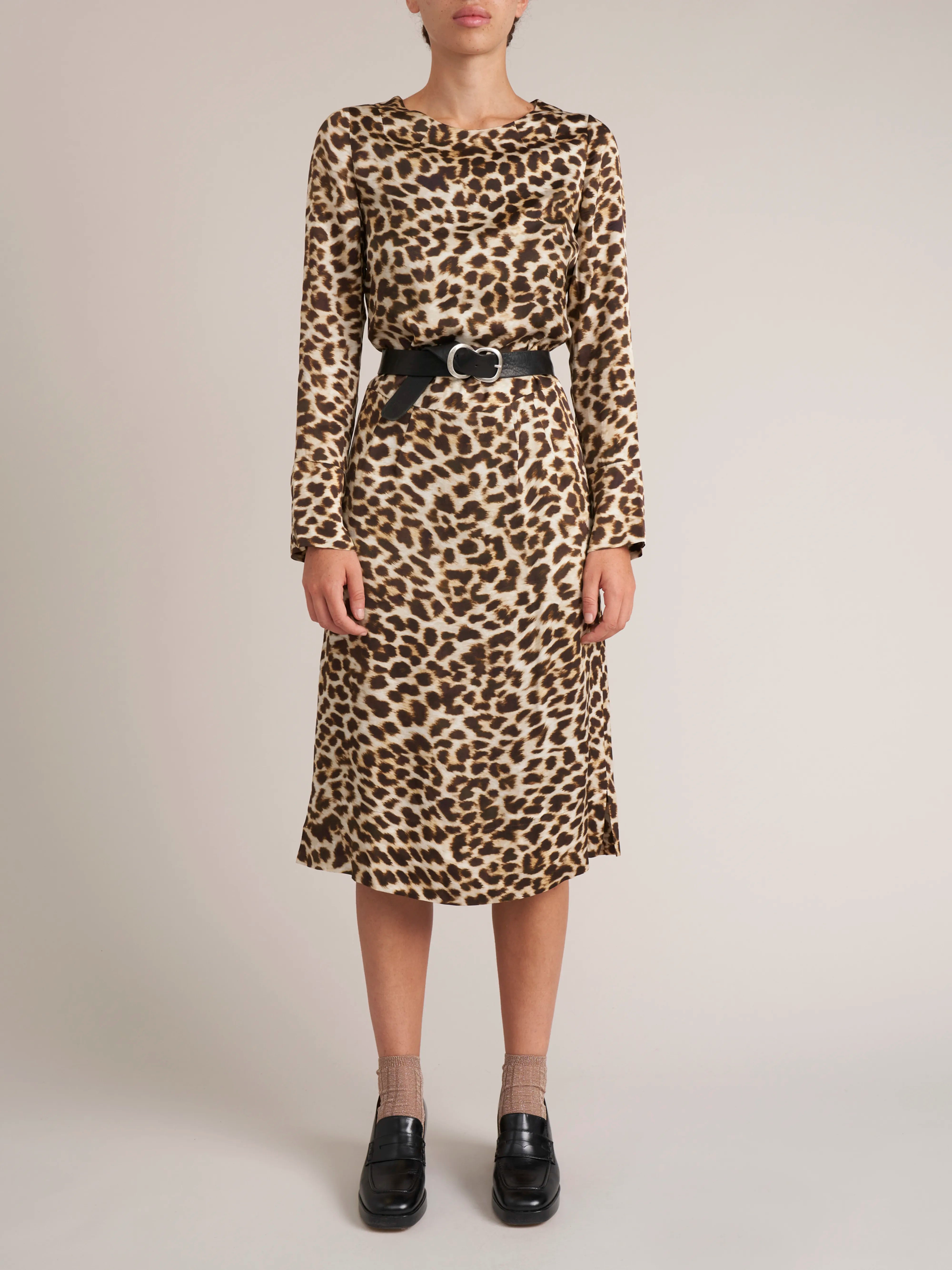 Selena Jurk - Brown Voor Dames | Bellerose