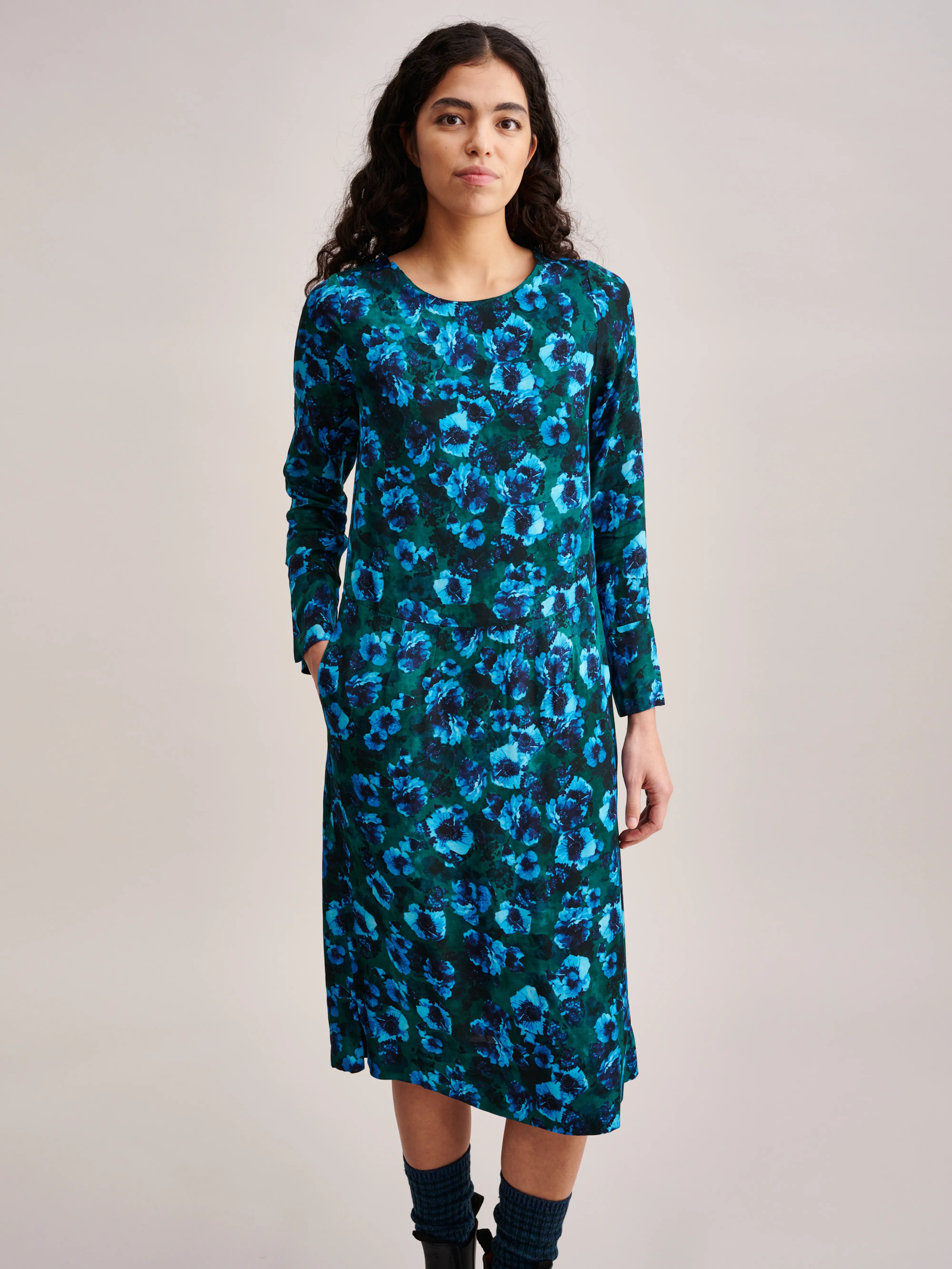 Robe Selena - Emerald / Turquoise Pour Femme | Bellerose