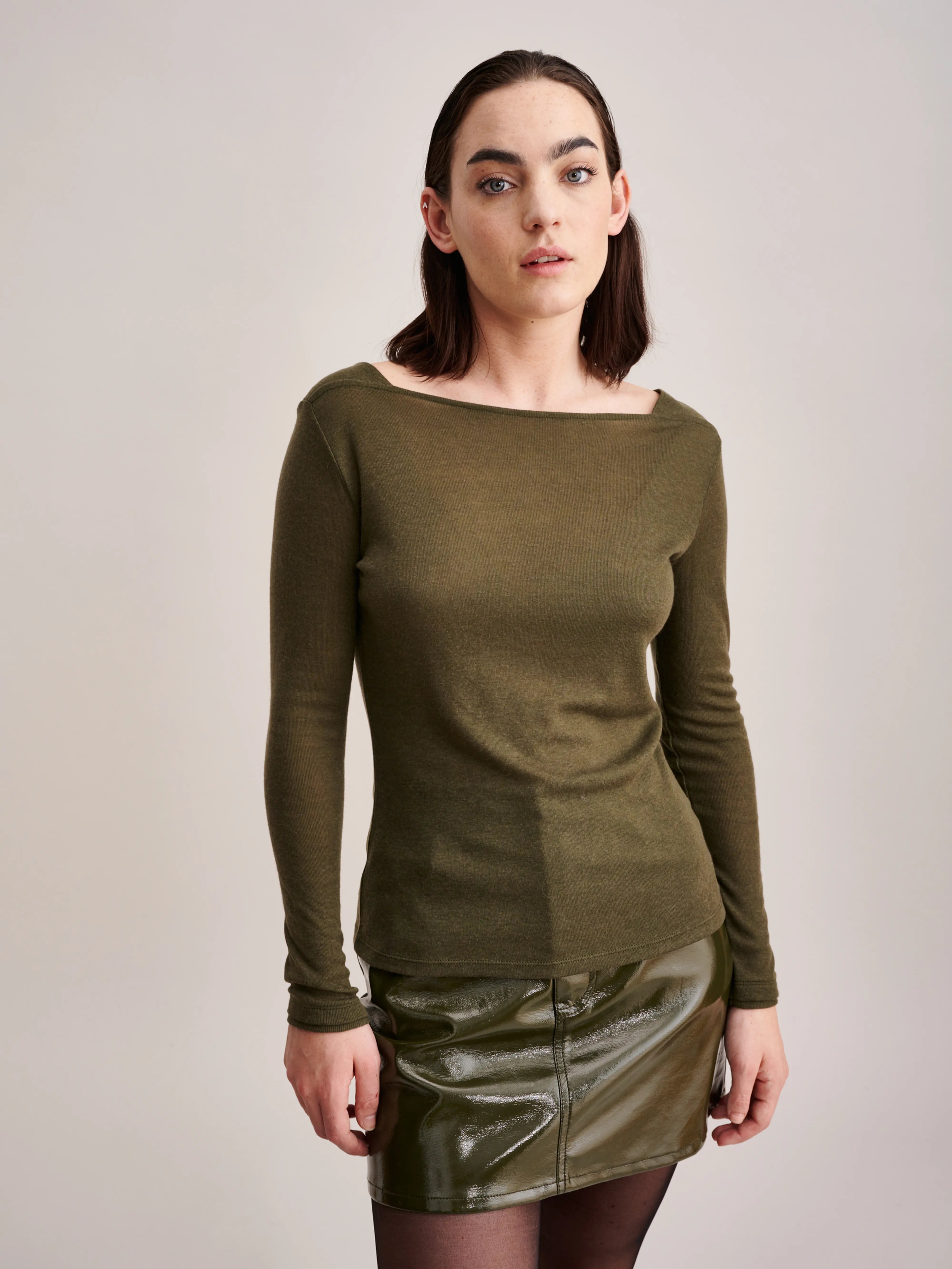 T-shirt Veras - Moss Pour Femme | Bellerose