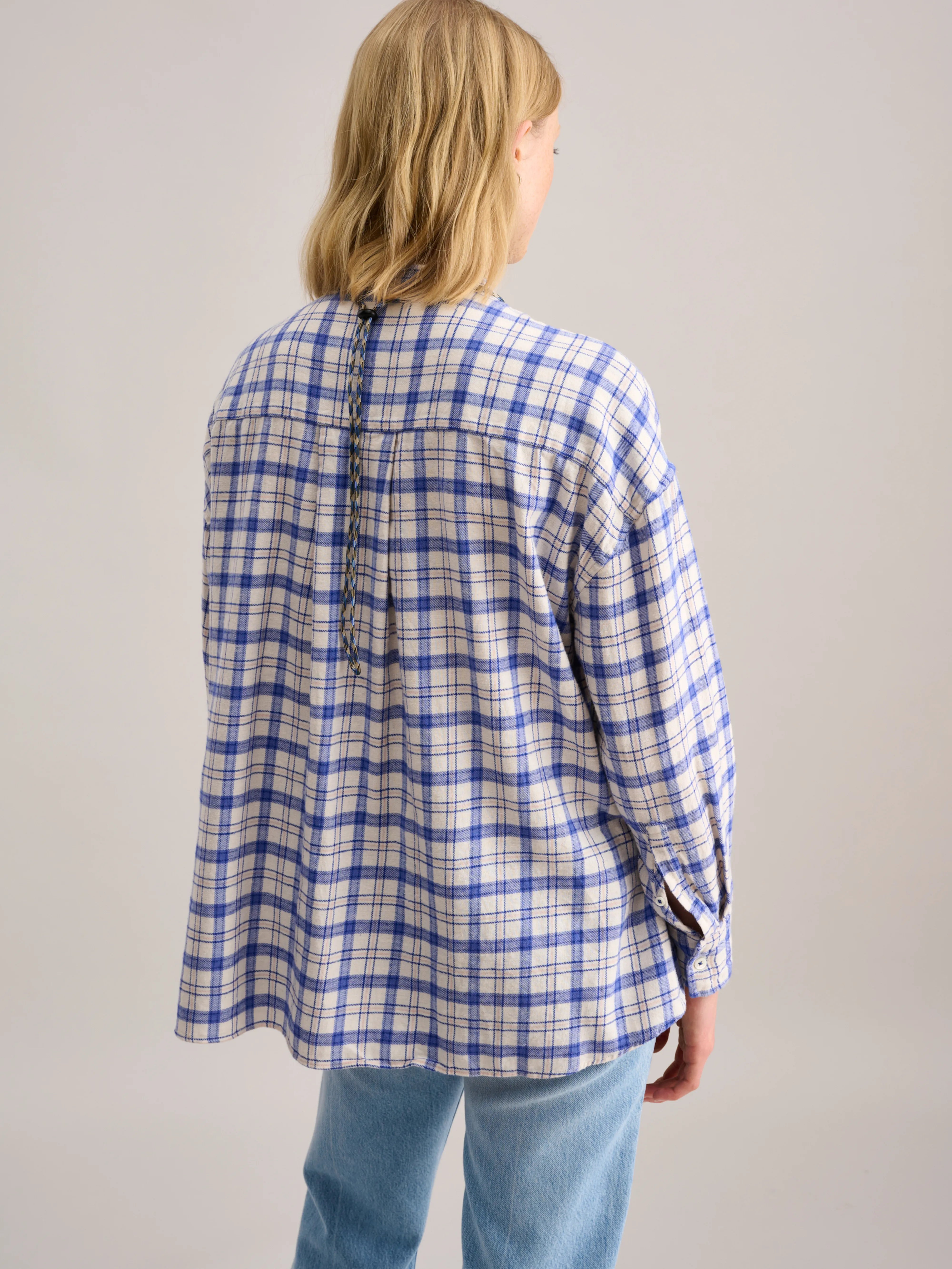 Chemise Gorky - Ecru / Lazuli Pour Femme | Bellerose